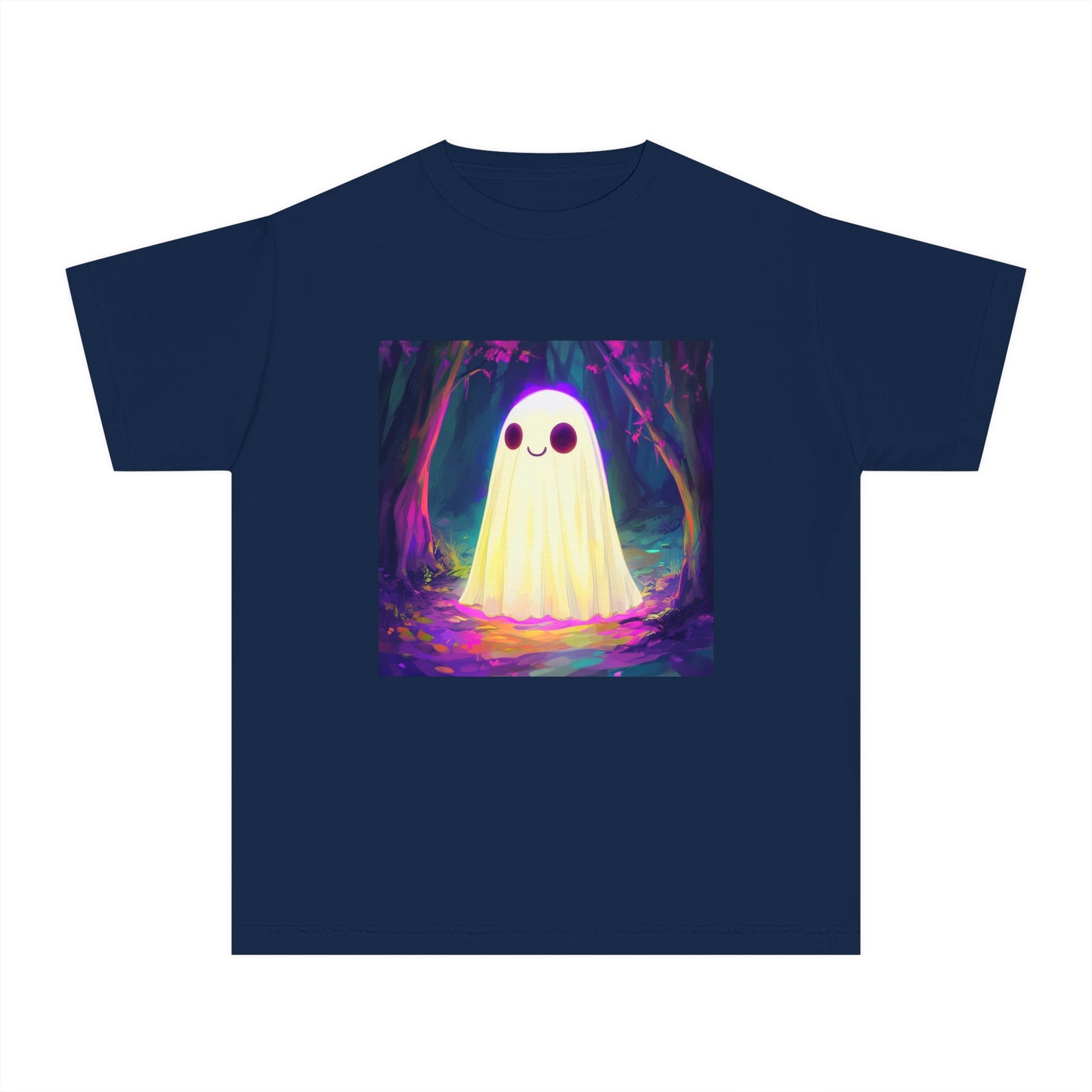 Cute Neon Ghost Youth Midweight Tee