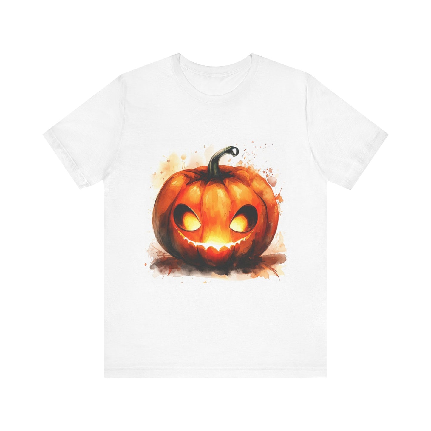 Cute Happy Jack o Lantern Unisex Jersey Short Sleeve Tee