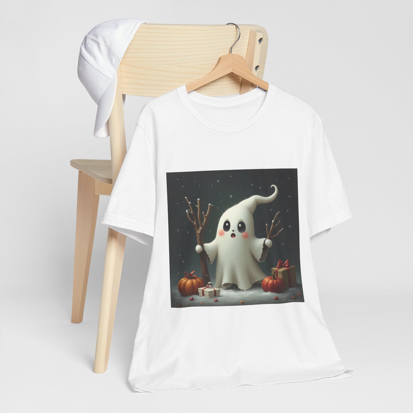 Holiday Decor Ghost Unisex Jersey Tee