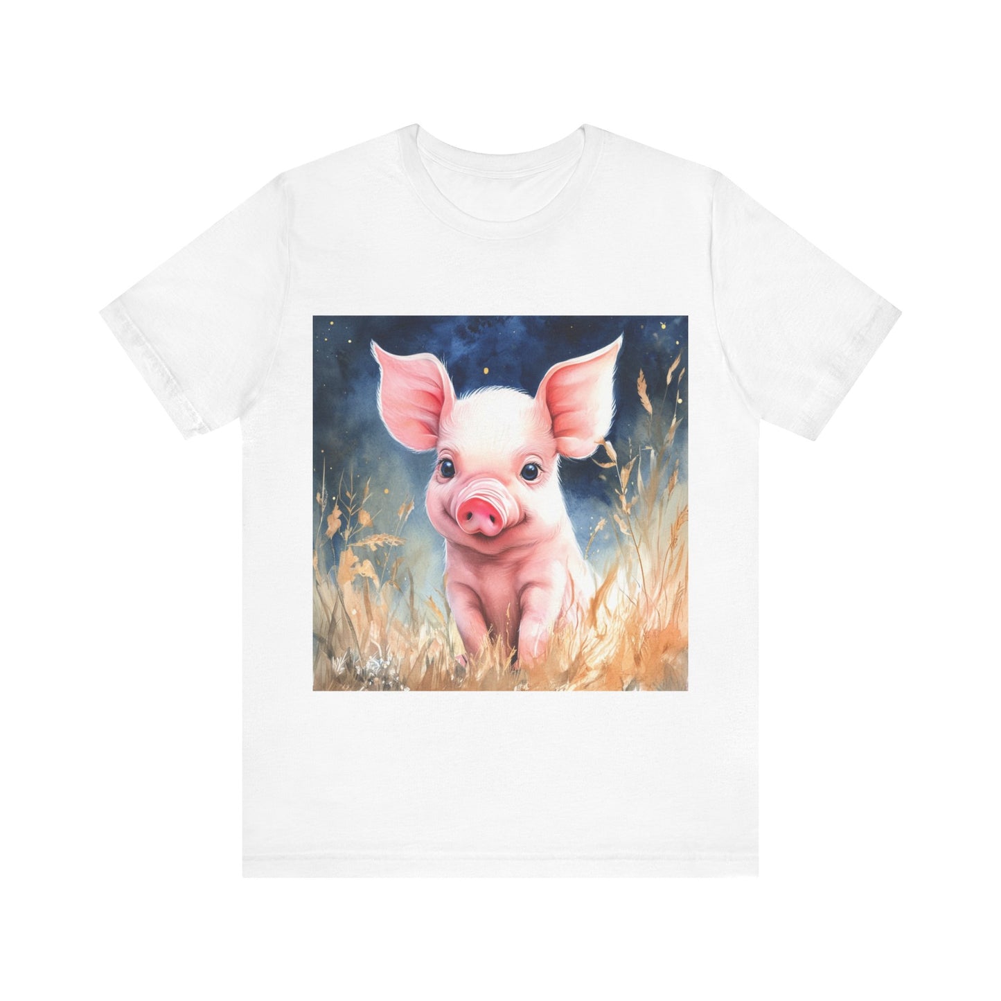 Adorable Piglet Unisex Jersey Short Sleeve Tee