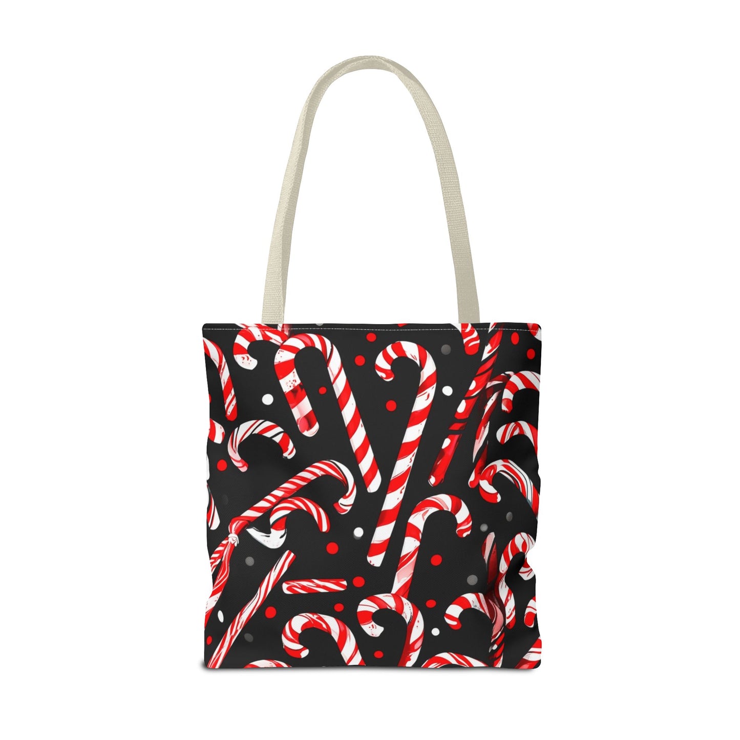 Cute Candy Canes Tote Bag (AOP)