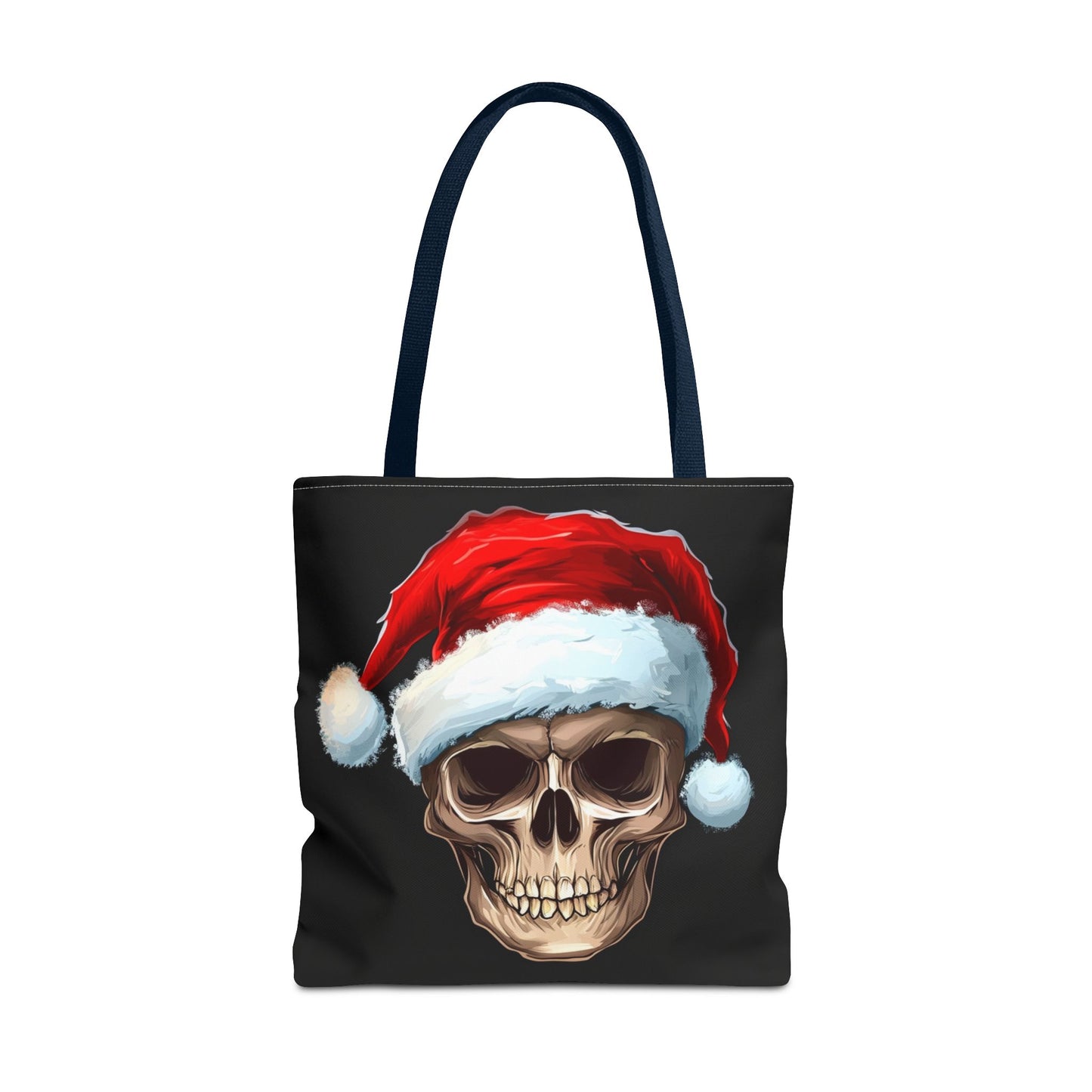 Santa Hat Skull Tote Bag (AOP)