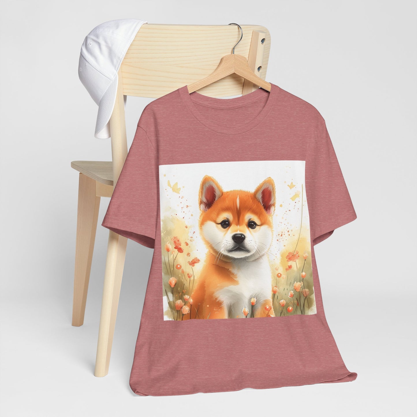 Shiba Inu Unisex Jersey Short Sleeve Tee