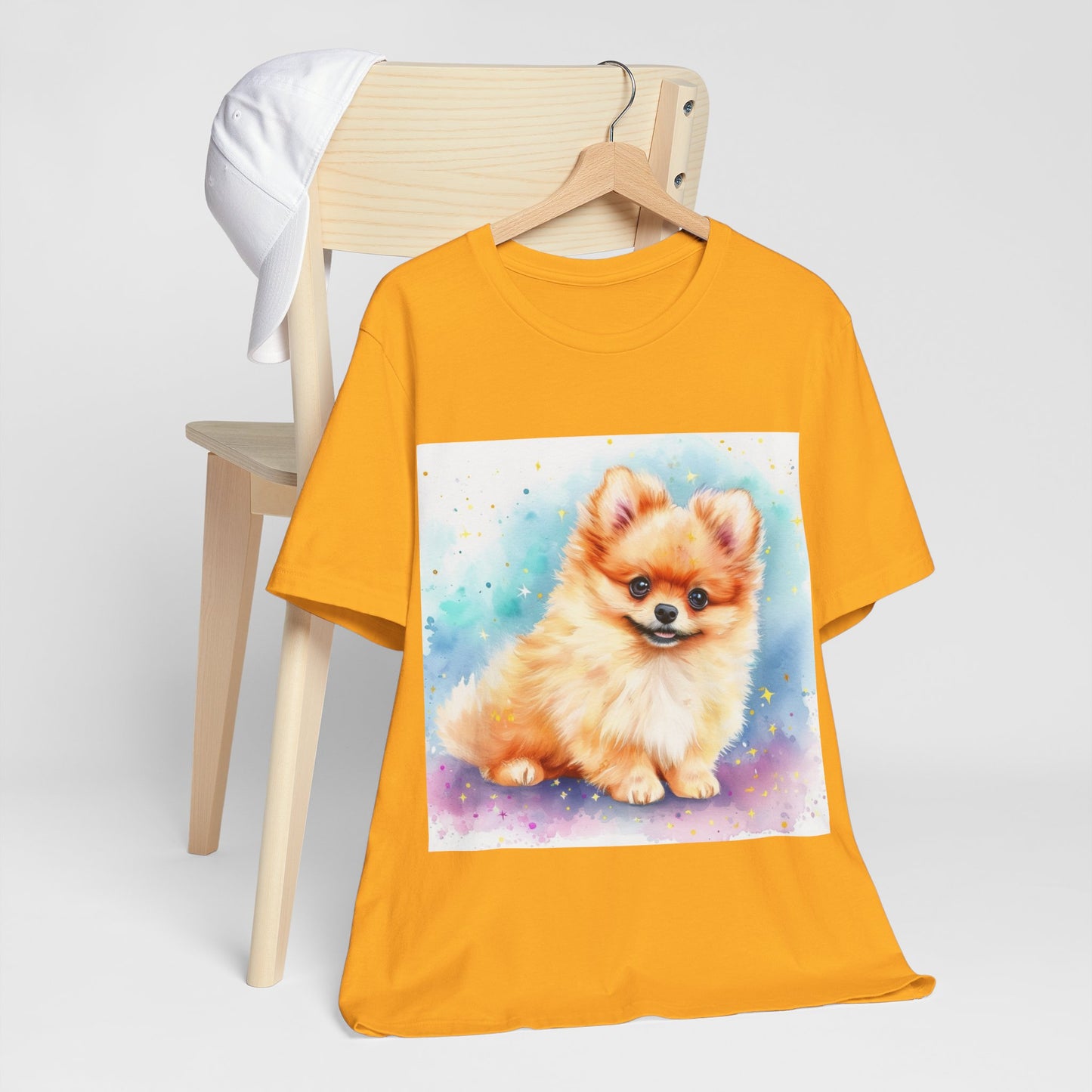 Pomeranian Unisex Jersey Short Sleeve Tee