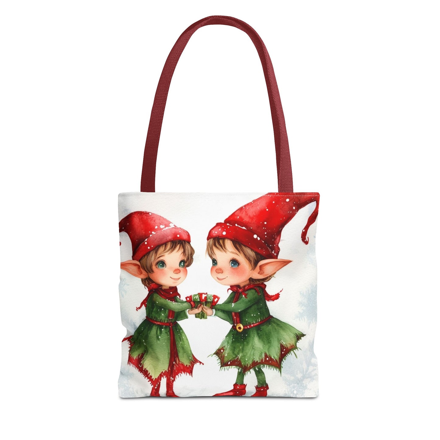 Cute Elves Tote Bag (AOP)