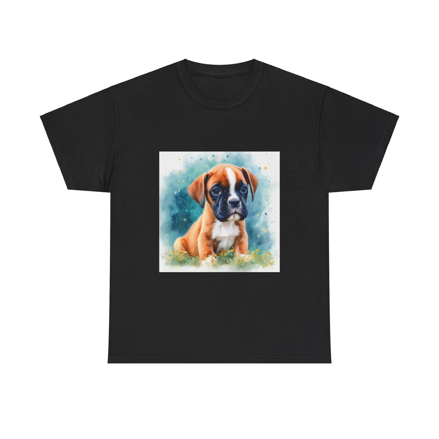 Boxer Puppy Unisex Heavy Cotton Tee