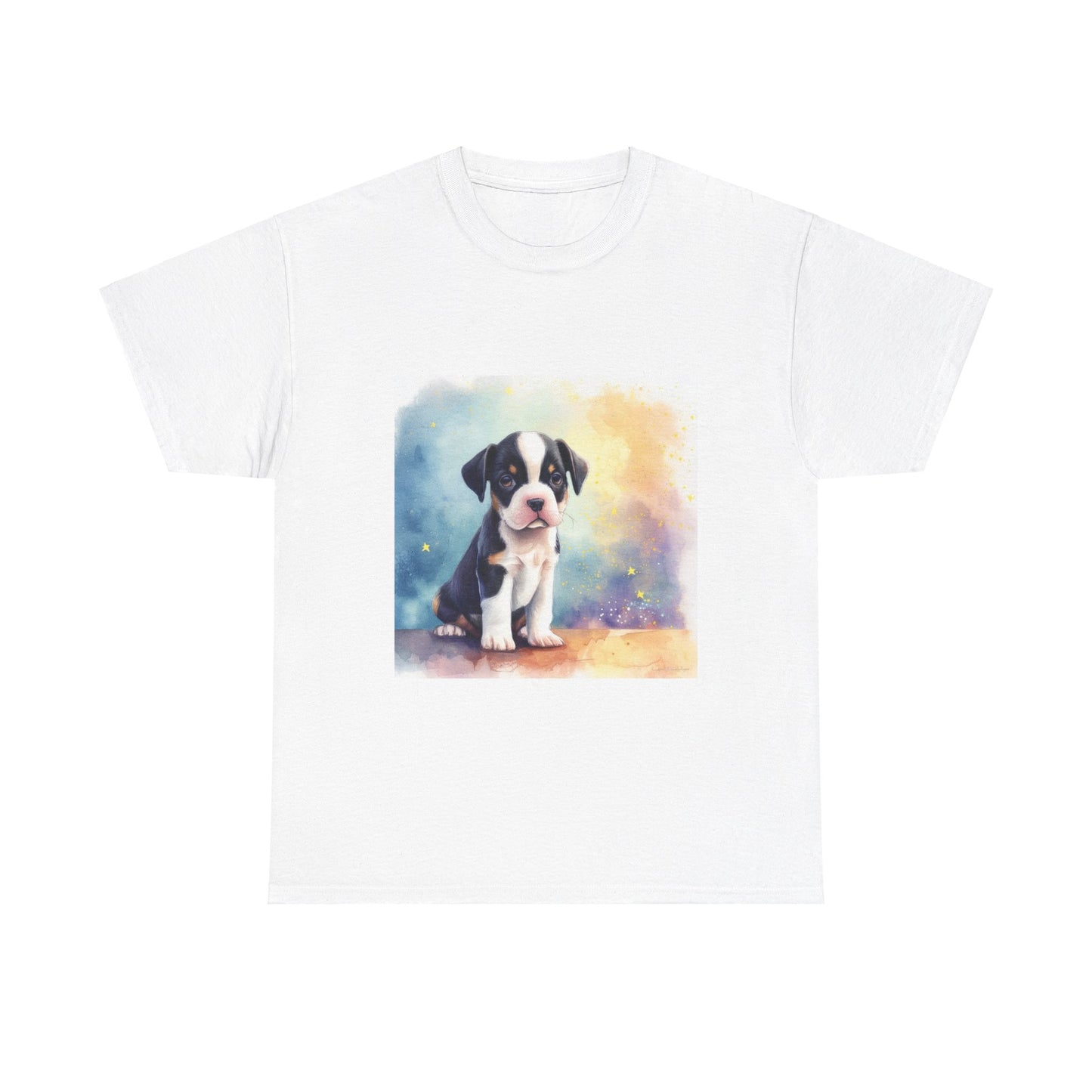 Boston Puppy Unisex Heavy Cotton Tee