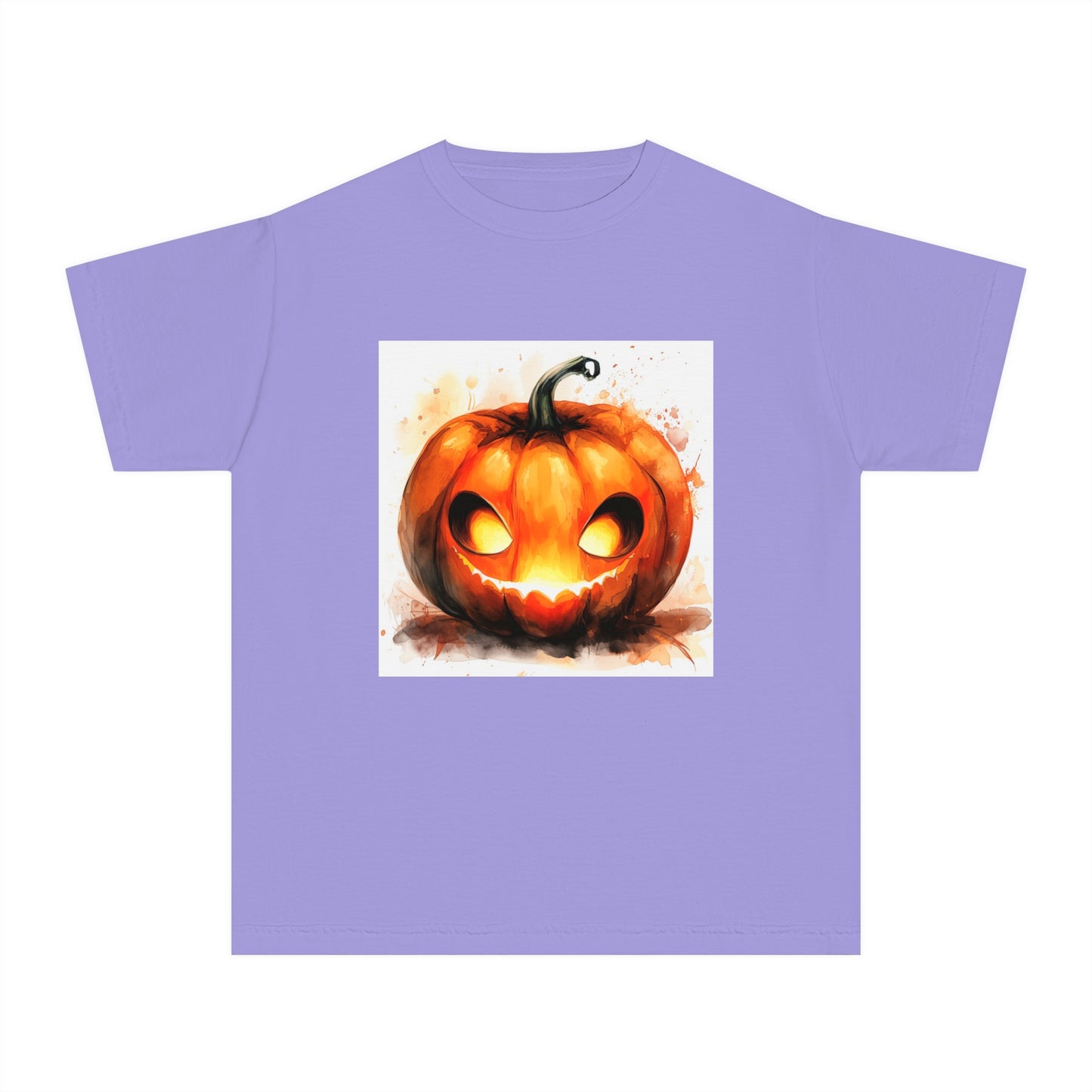 Cute Happy Jack o' Lantern Youth Midweight Tee