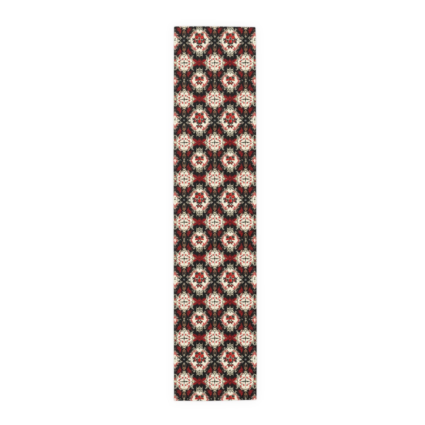 Gothic Holly Table Runner (Cotton, Poly)