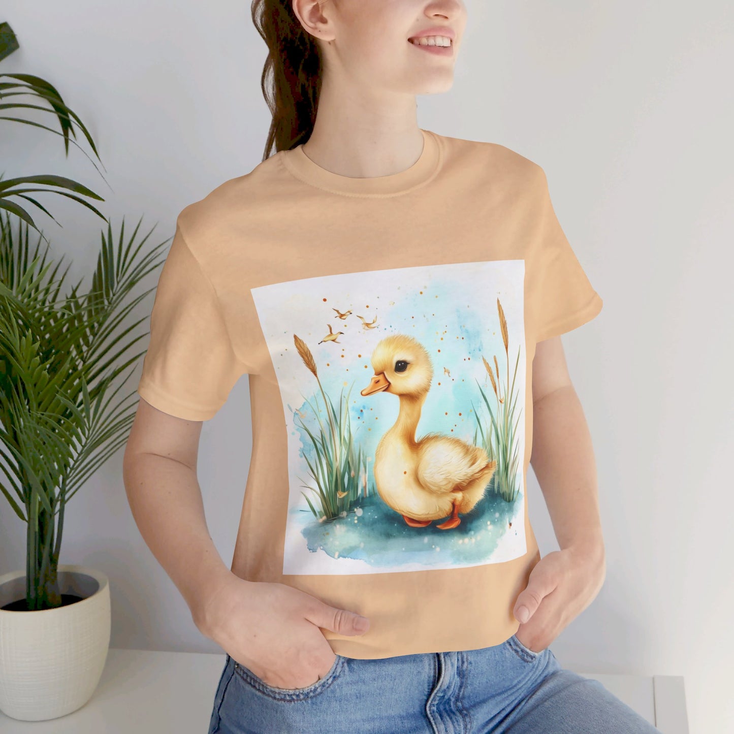 Cute Baby Goose Unisex Jersey Short Sleeve Tee