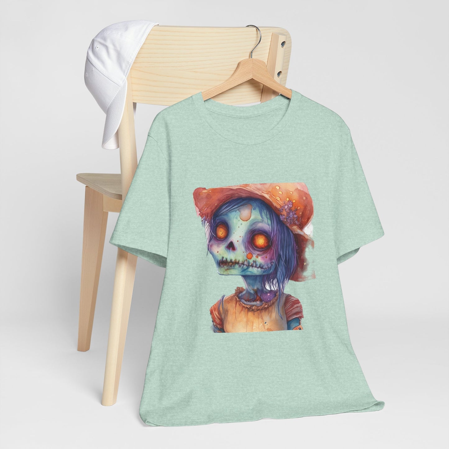 Cute Zombie Unisex Jersey Short Sleeve Tee