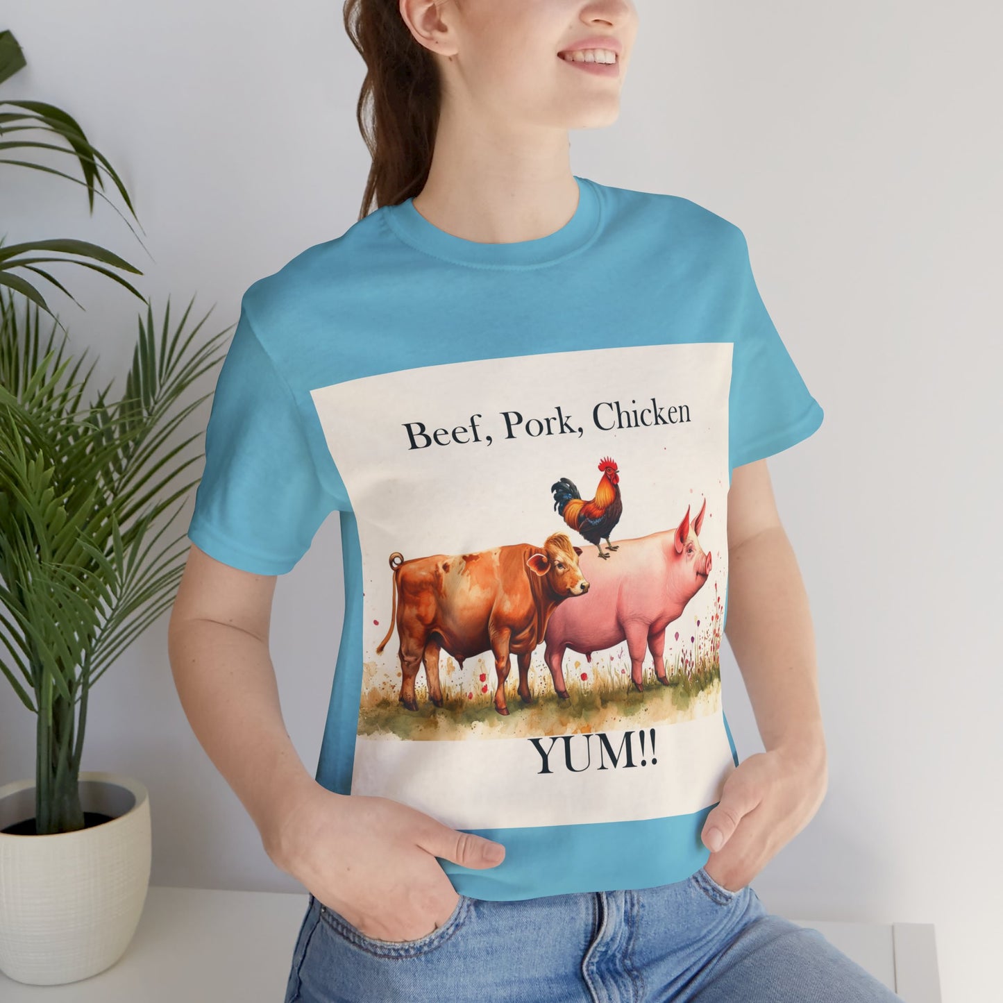 YUM! Unisex Jersey Short Sleeve Tee