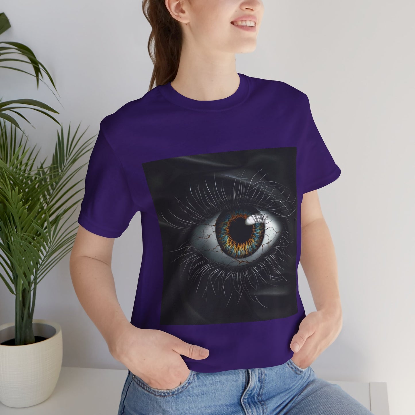 Unsettling Eye Unisex Jersey Short Sleeve Tee