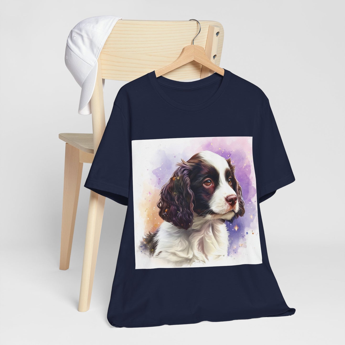 Cute Springer Spaniel Unisex Jersey Short Sleeve Tee