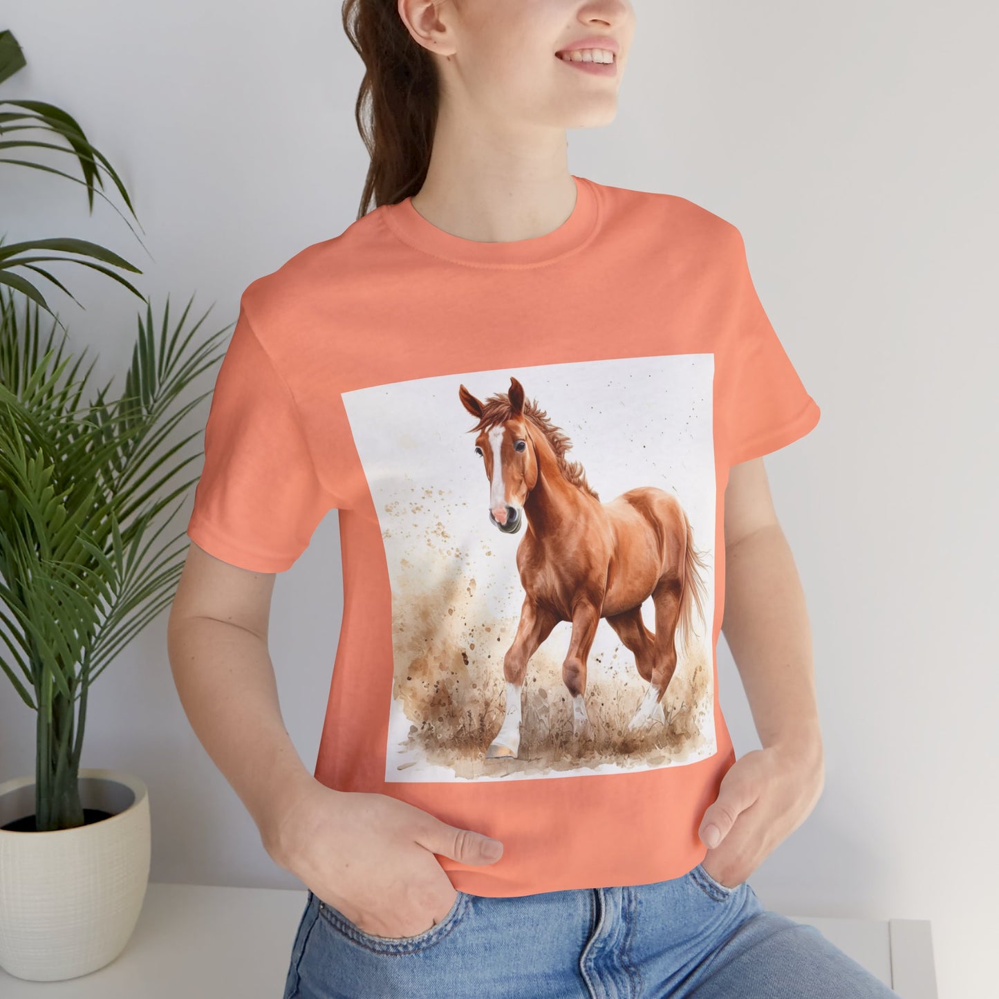 Baby Quarter horse Unisex Jersey Short Sleeve Tee