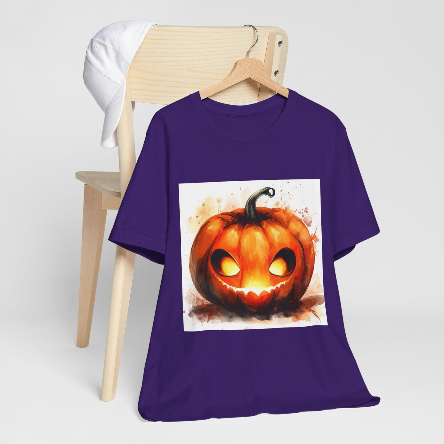 Cute Happy Jack o Lantern Unisex Jersey Short Sleeve Tee