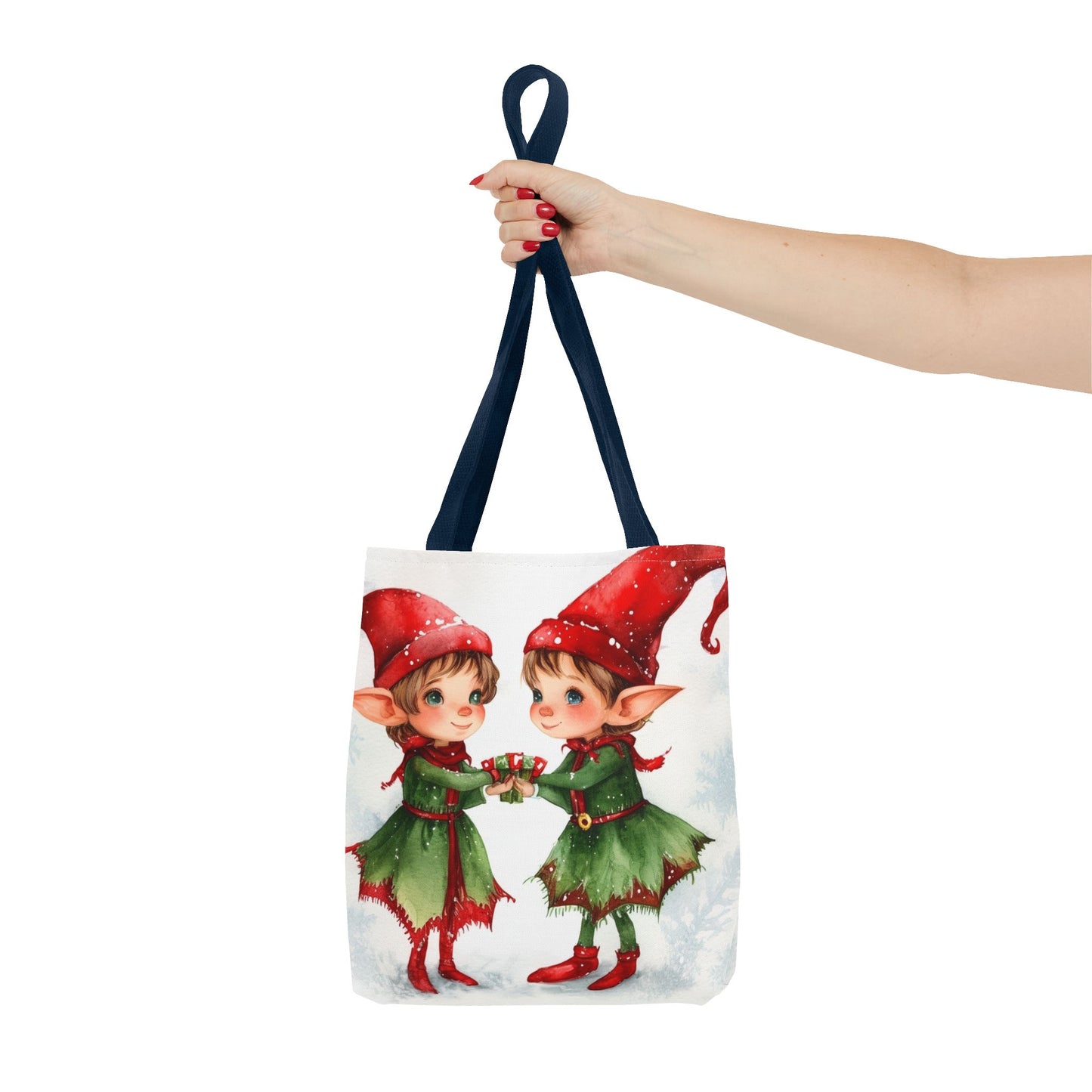 Cute Elves Tote Bag (AOP)