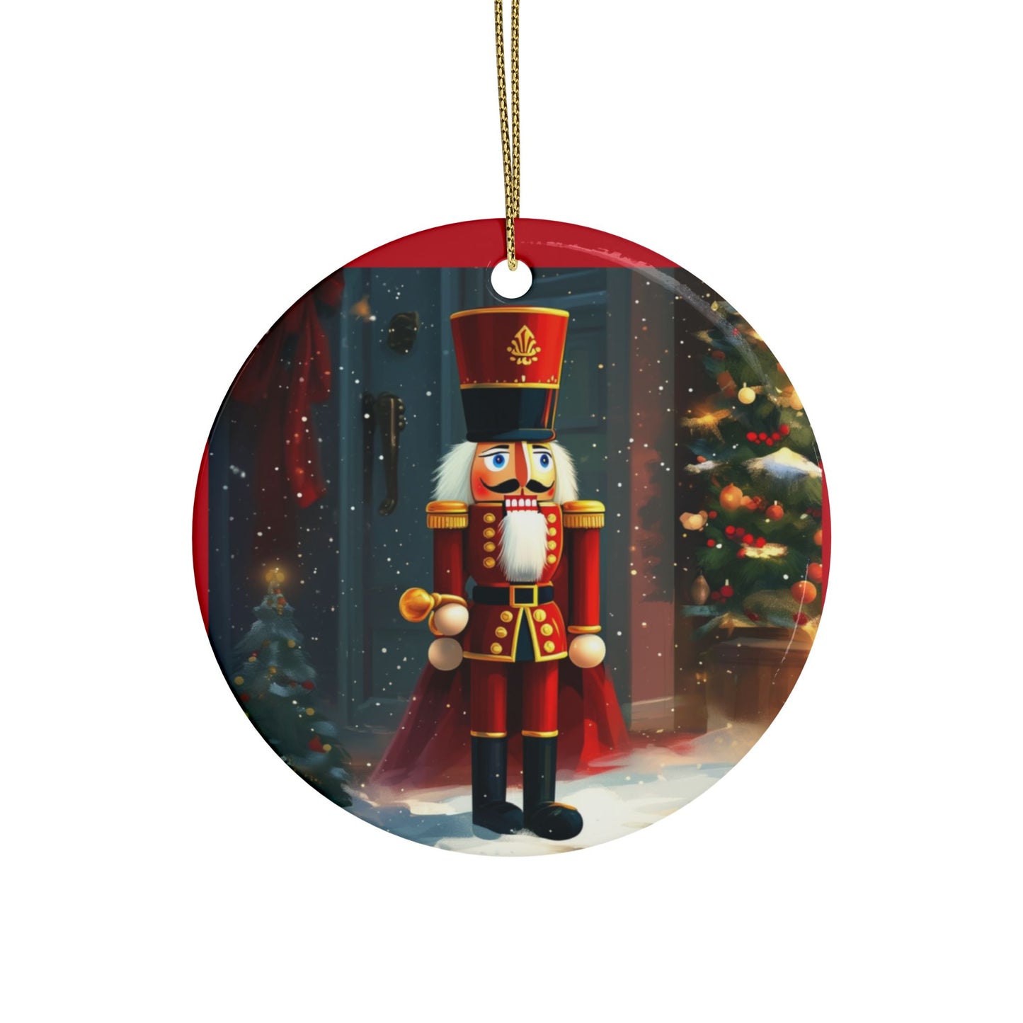 Classic Nutcracker Ceramic Ornaments (1pcs, 5pcs, 10pcs, 20pcs)