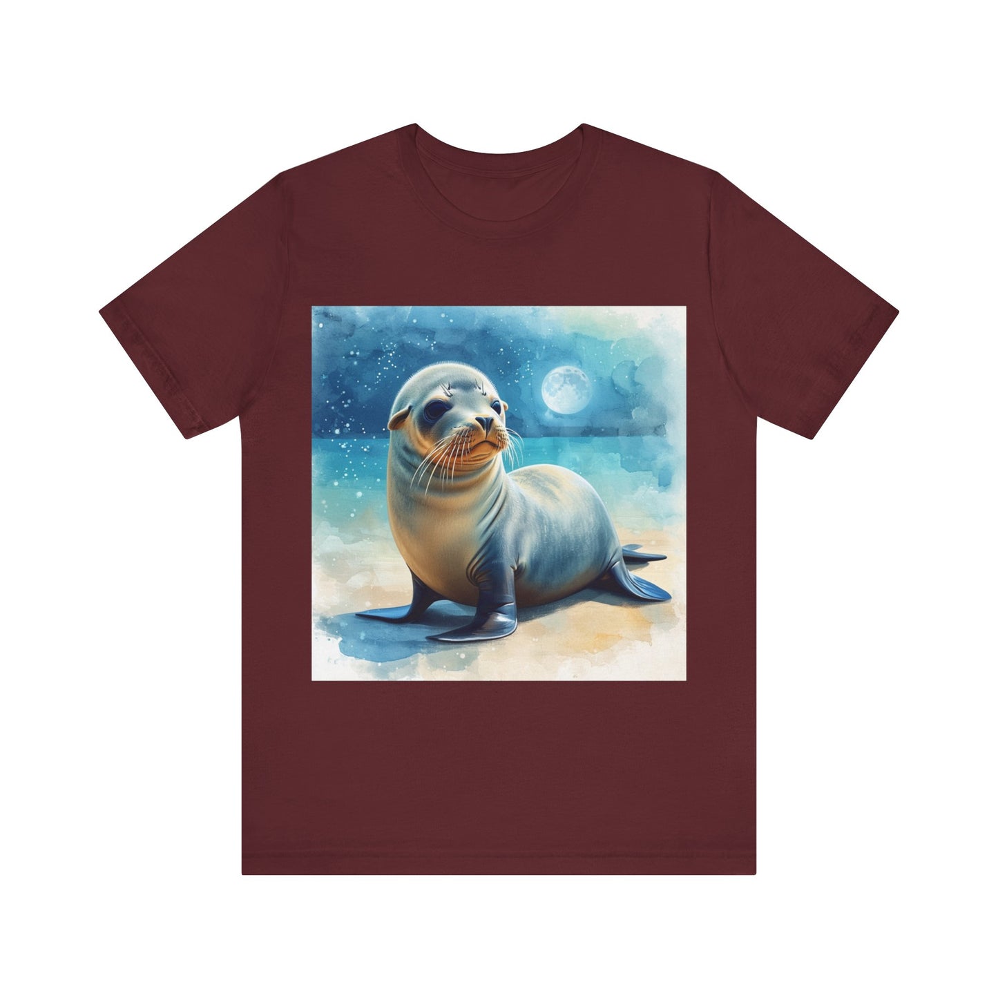 Cute Sea Lion Unisex Jersey Short Sleeve Tee