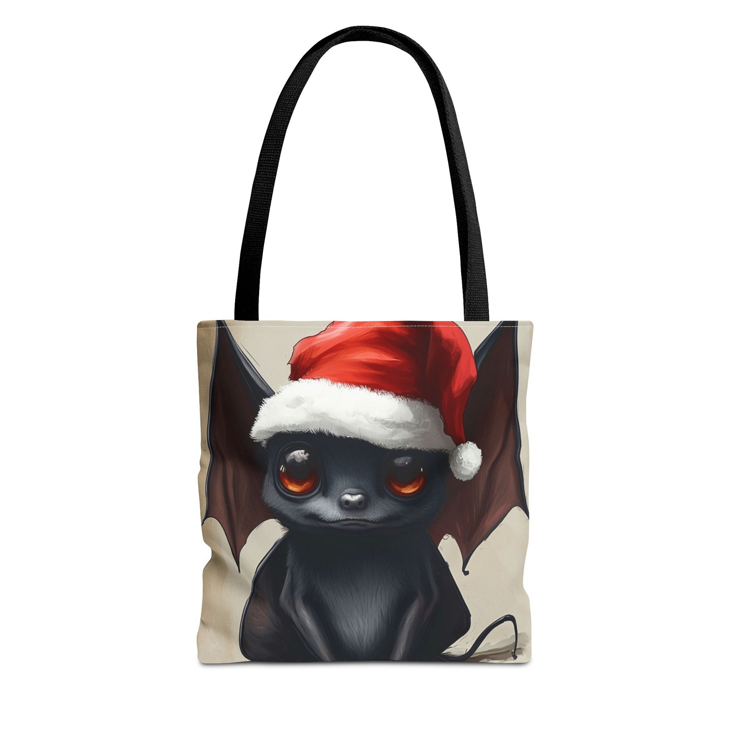 Santa Hat Bat Tote Bag (AOP)