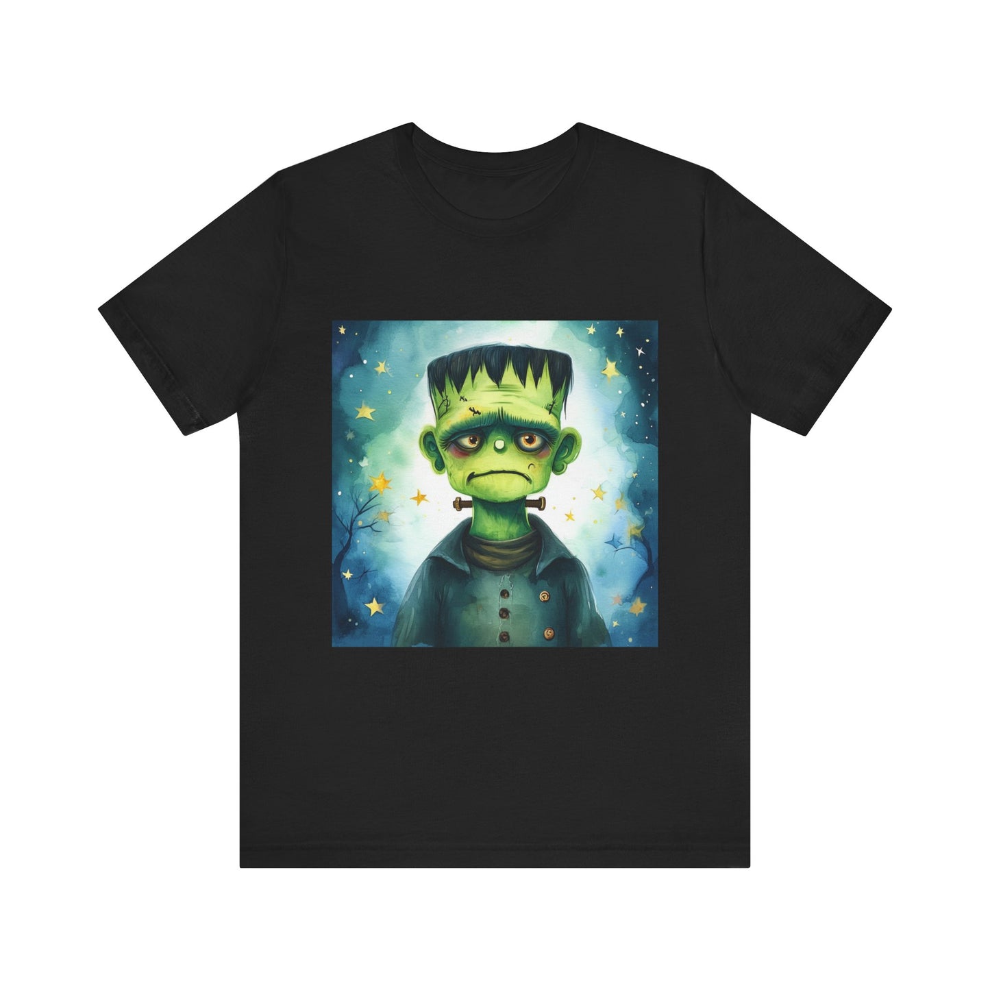 Cute Frankenstein Monster Unisex Jersey Short Sleeve Tee