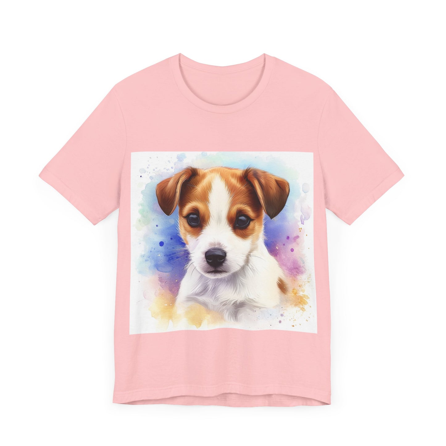 Cute Jack Russell Unisex Jersey Short Sleeve Tee