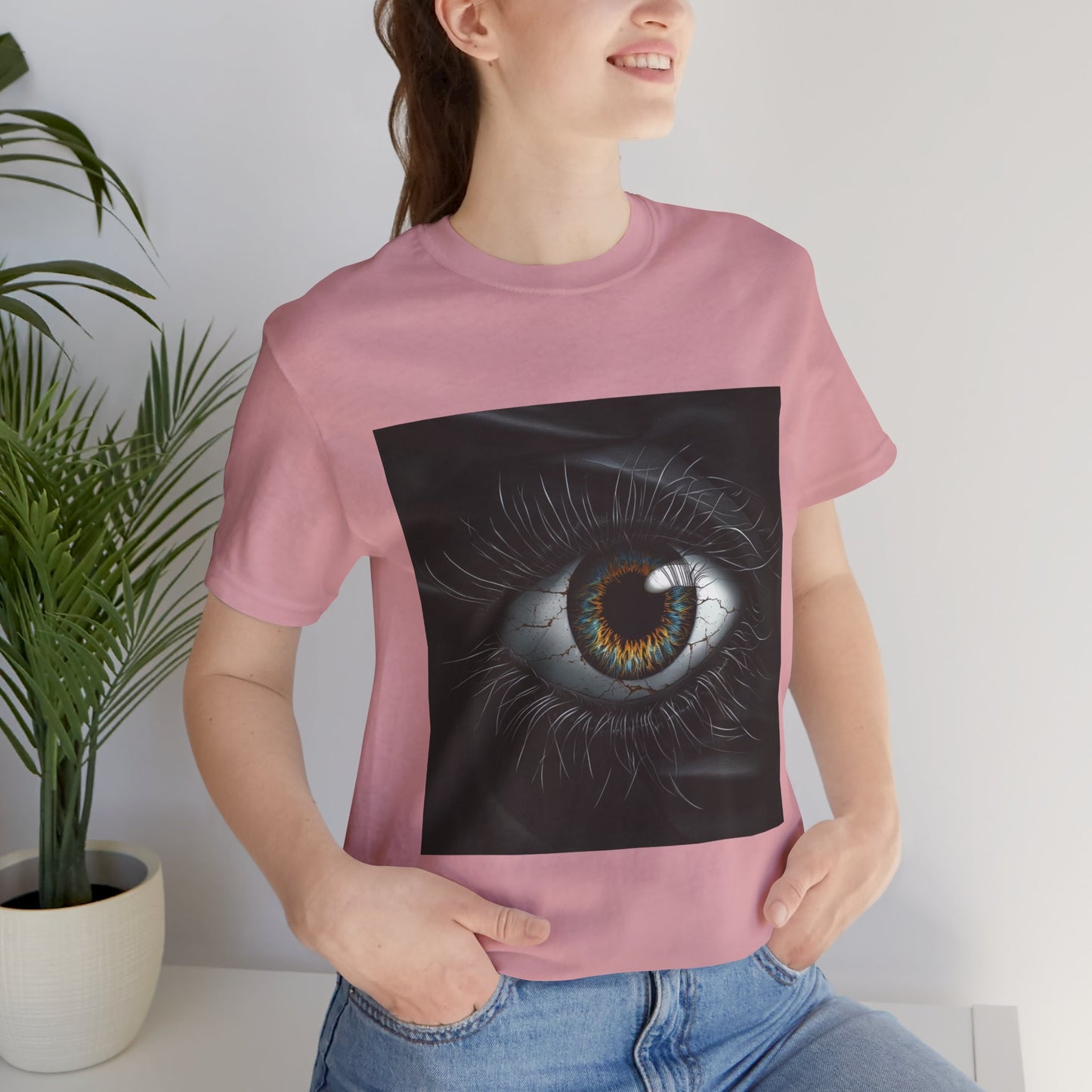 Unsettling Eye Unisex Jersey Short Sleeve Tee