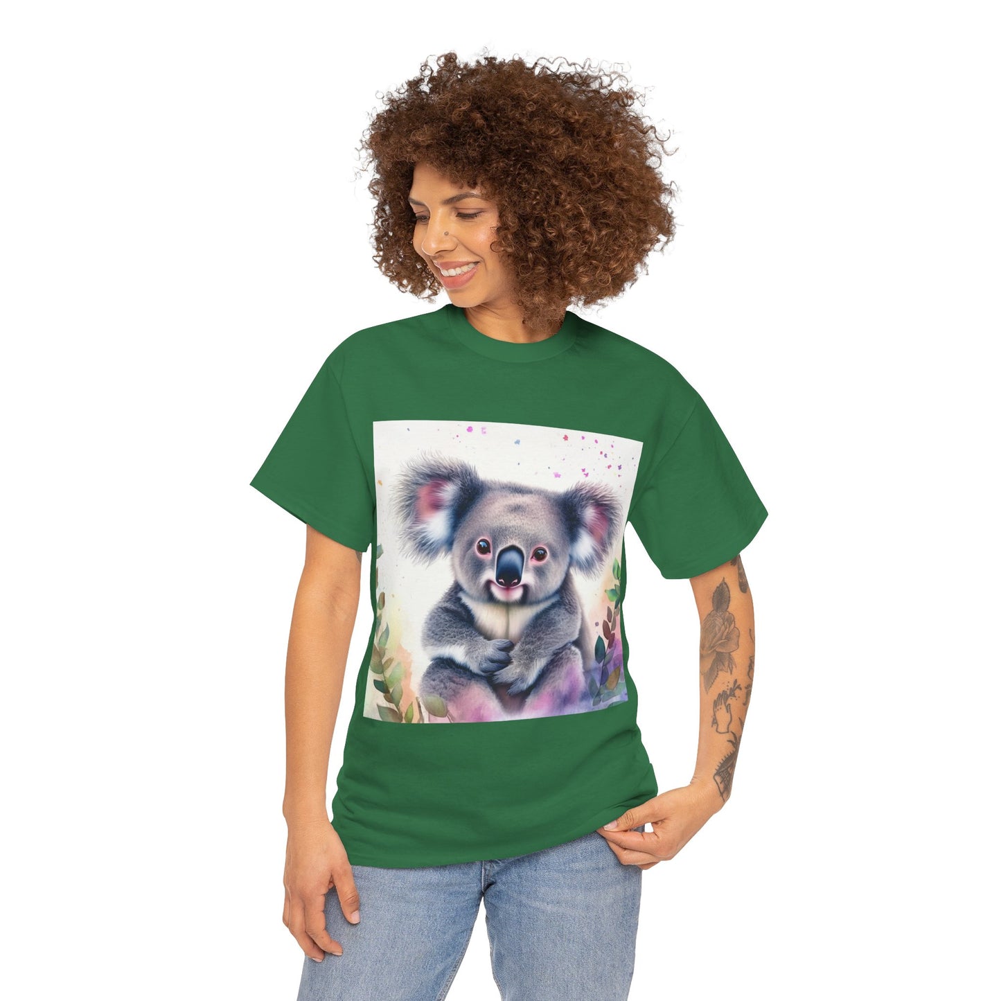 Adorable Baby Koala Unisex Heavy Cotton Tee