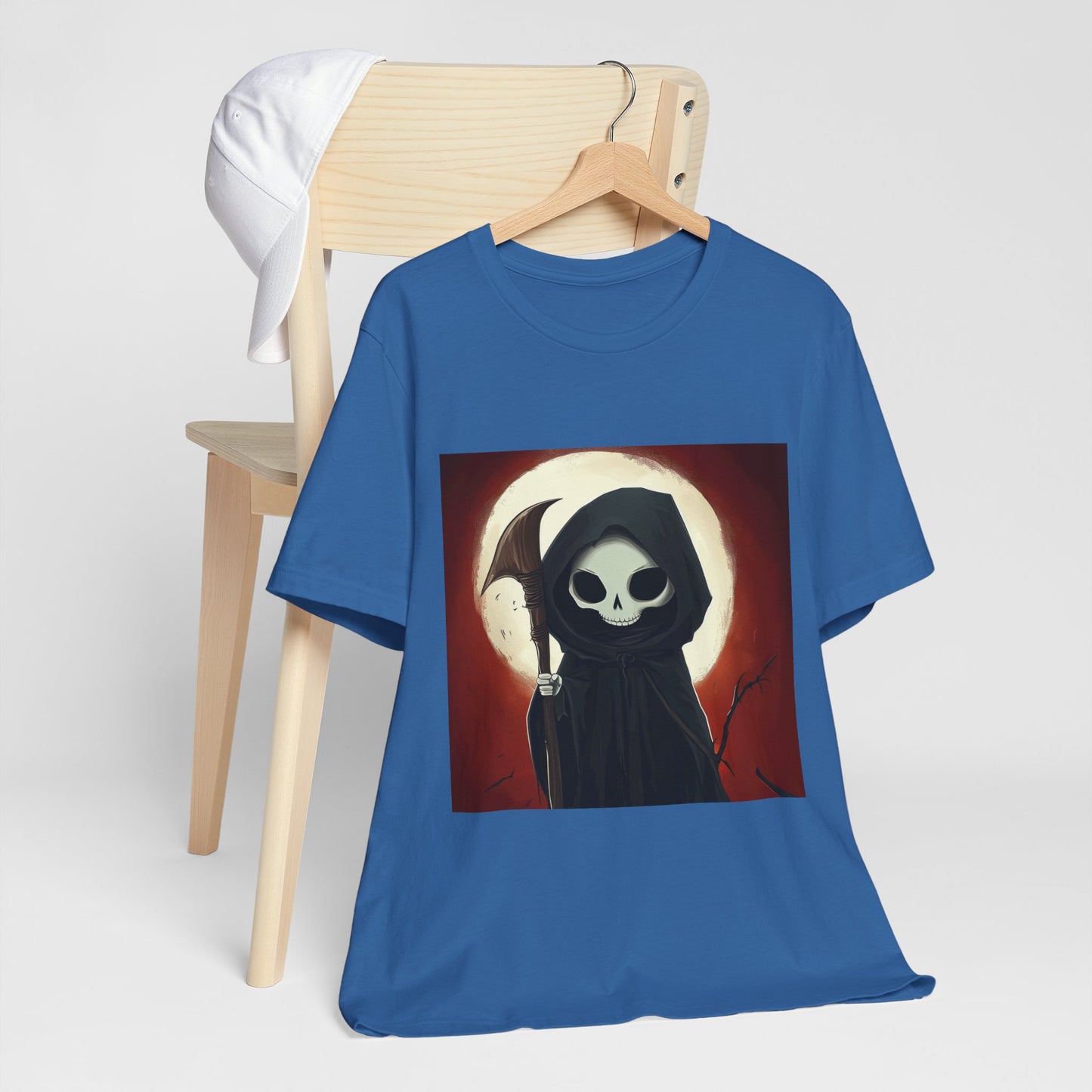 Cute Grim Reaper Unisex Jersey Short Sleeve Tee