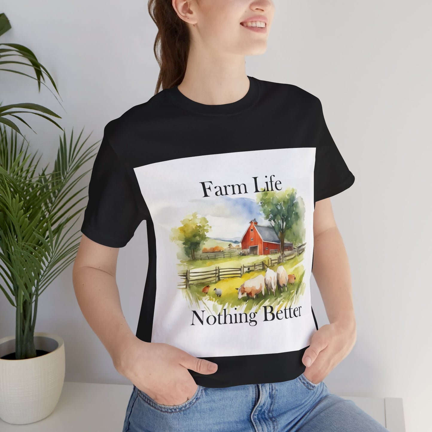 Farm Life Unisex Jersey Short Sleeve Tee