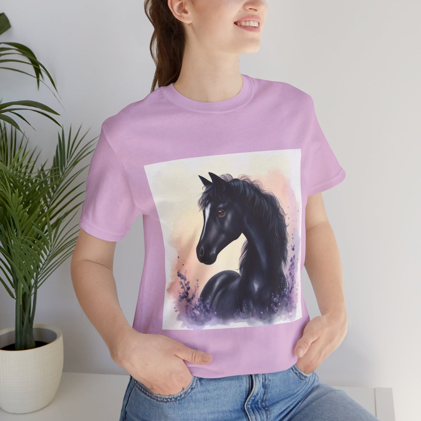 Baby Black Horse Unisex Jersey Short Sleeve Tee