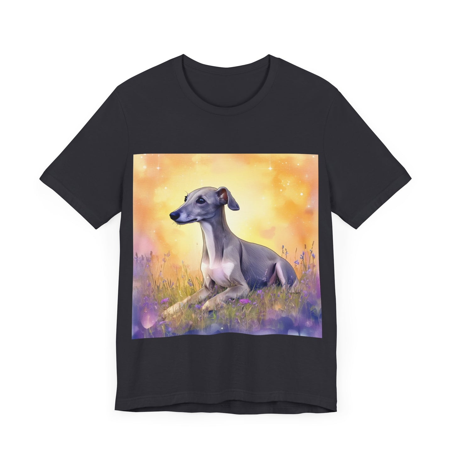 Sunset Greyhound Jersey Short Sleeve Tee