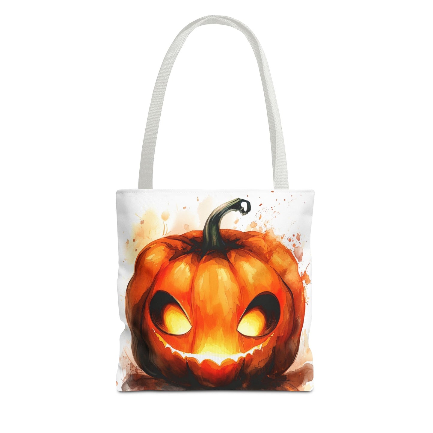 Cute Happy Jack o Lantern Tote Bag (AOP)