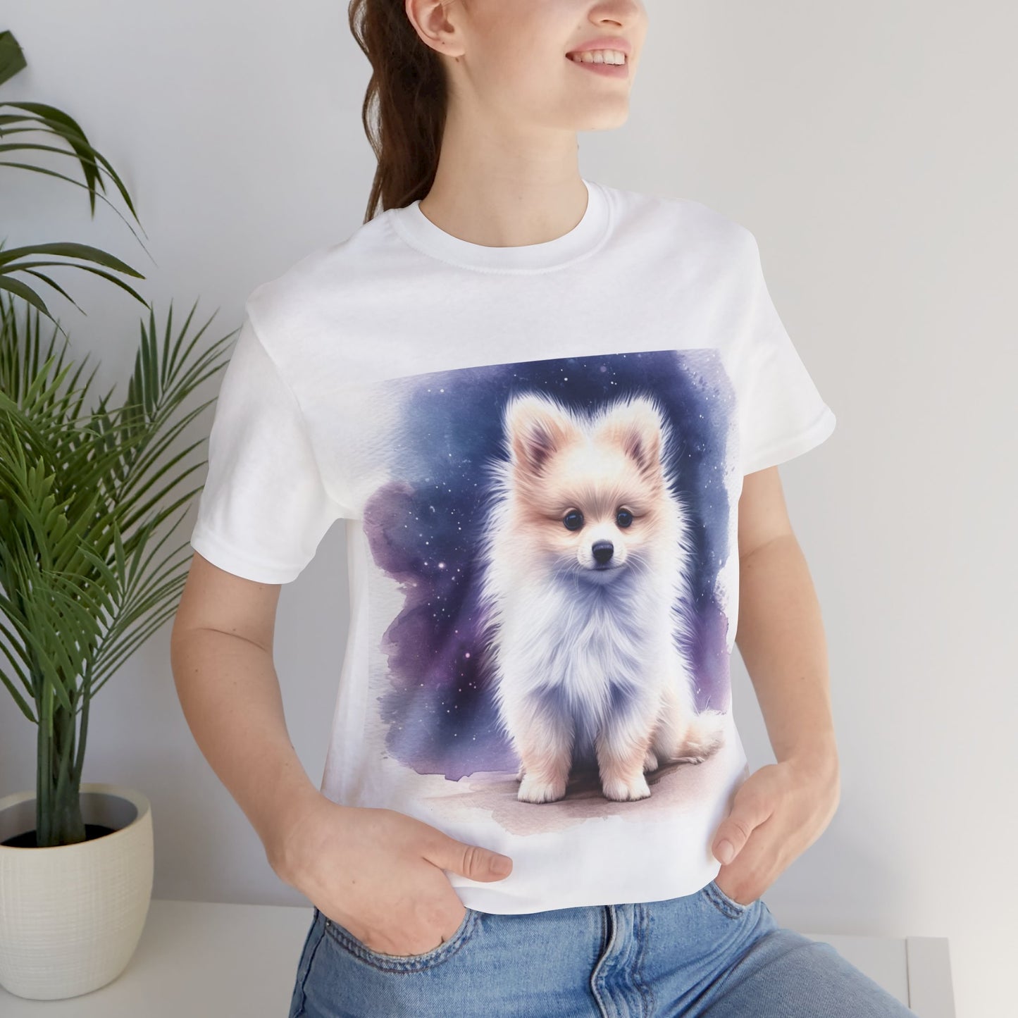 Spitz Puppy Unisex Jersey Short Sleeve Tee