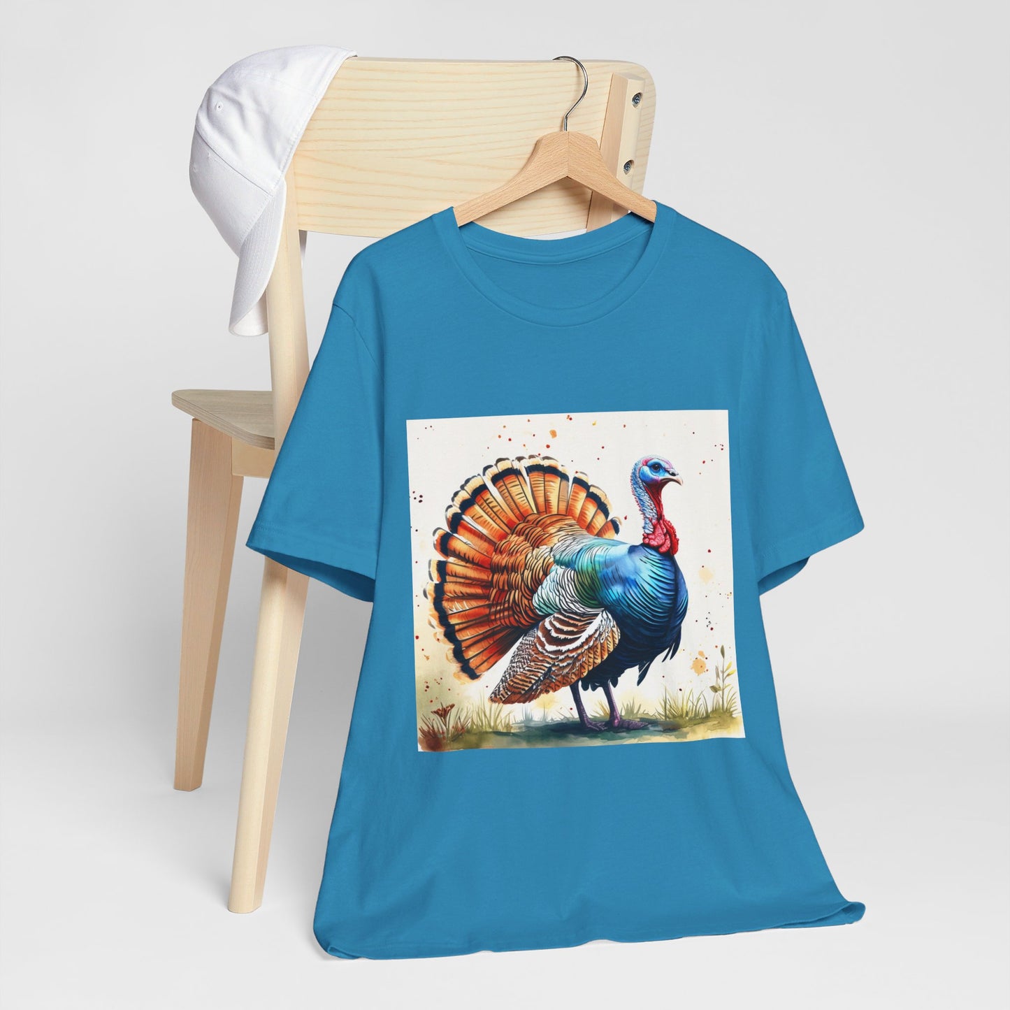 Cute Turkey Unisex Jersey Short Sleeve Tee