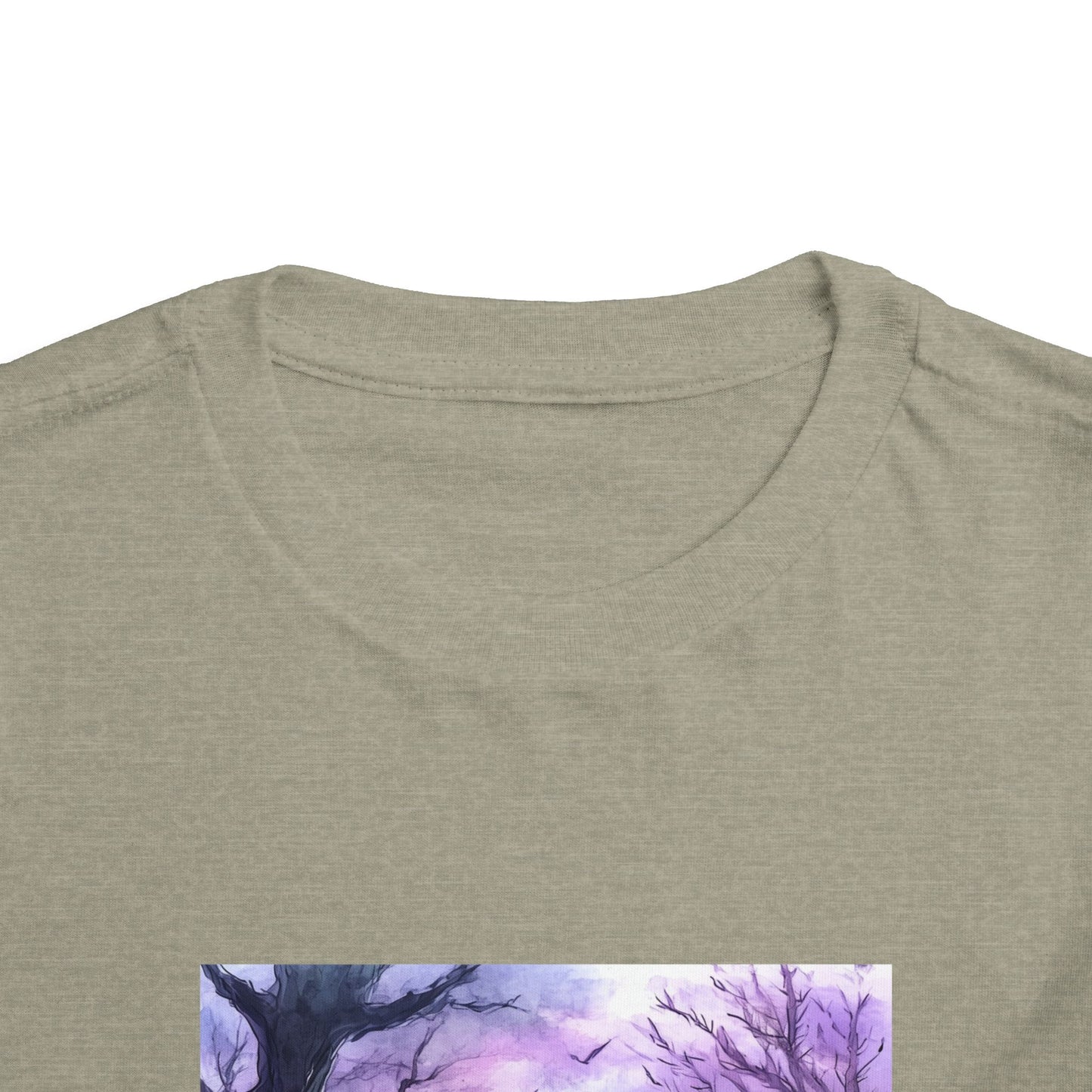 Purple Graveyard Toddler Short Sleeve Tee