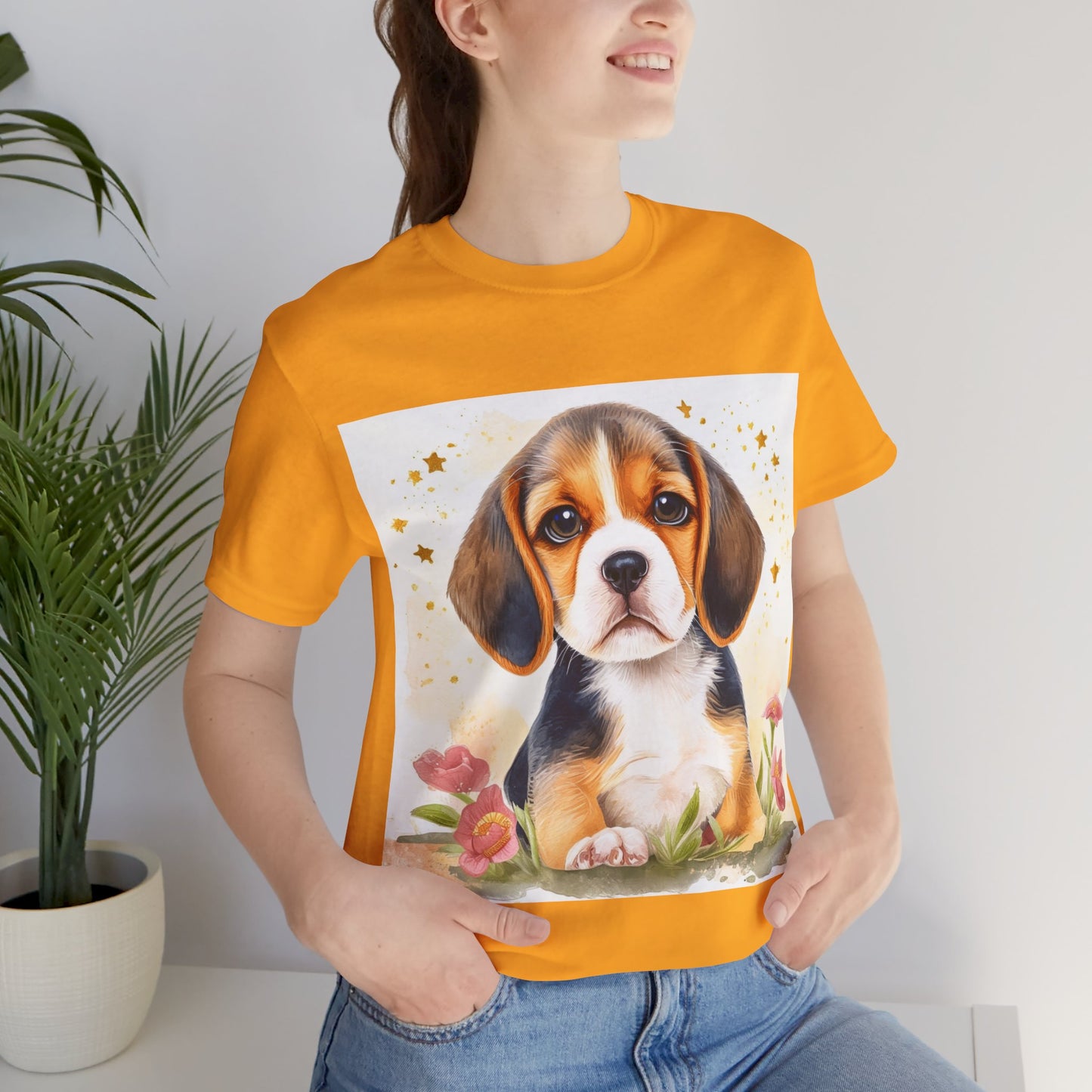 Beagle Unisex Jersey Short Sleeve Tee