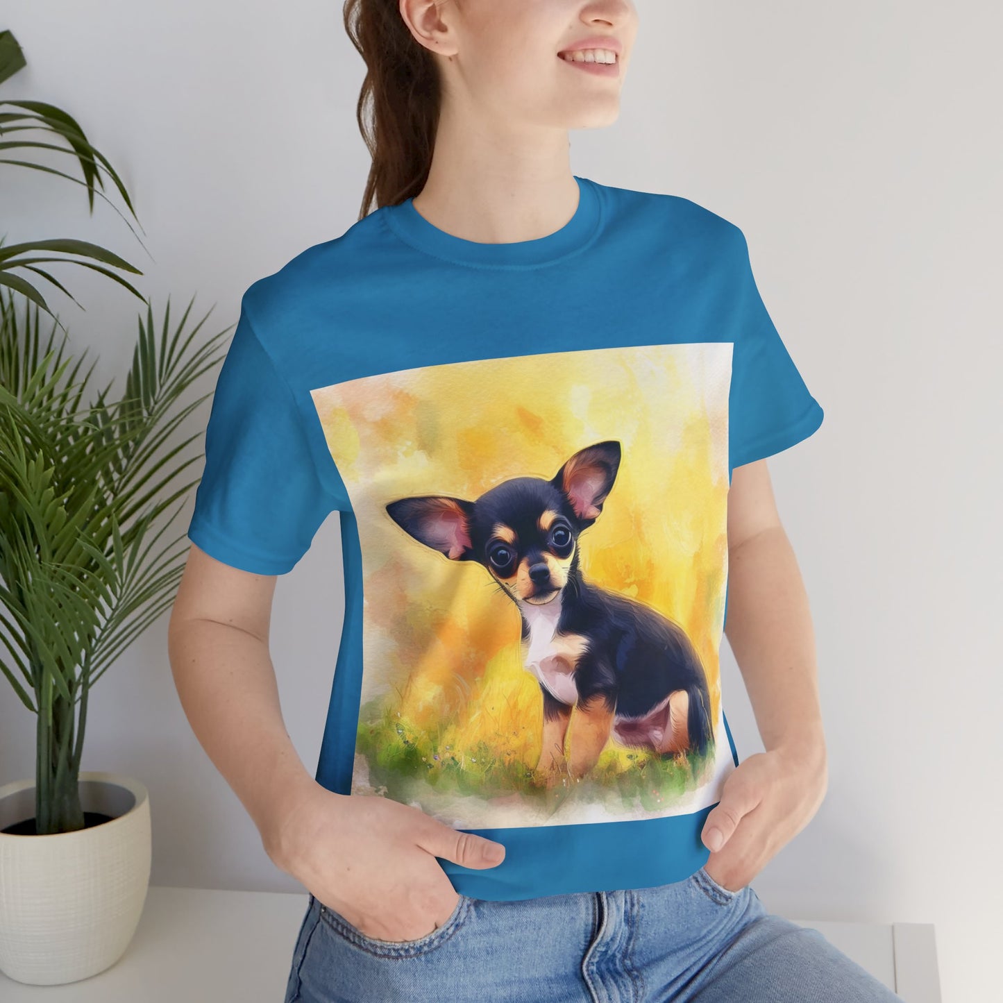 Chihuahua Unisex Jersey Short Sleeve Tee