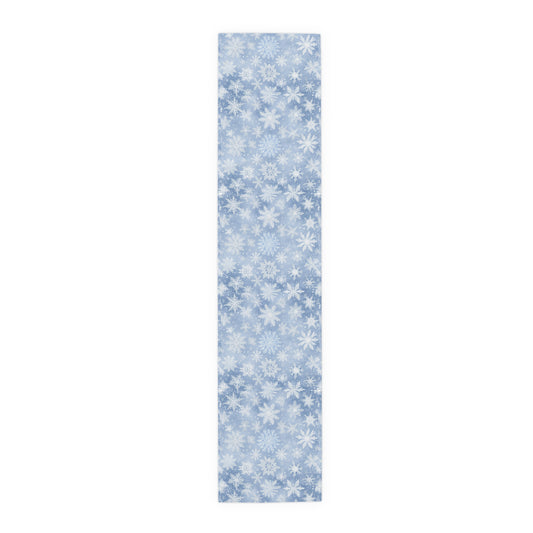 Snowflake Table Runner (Cotton, Poly)