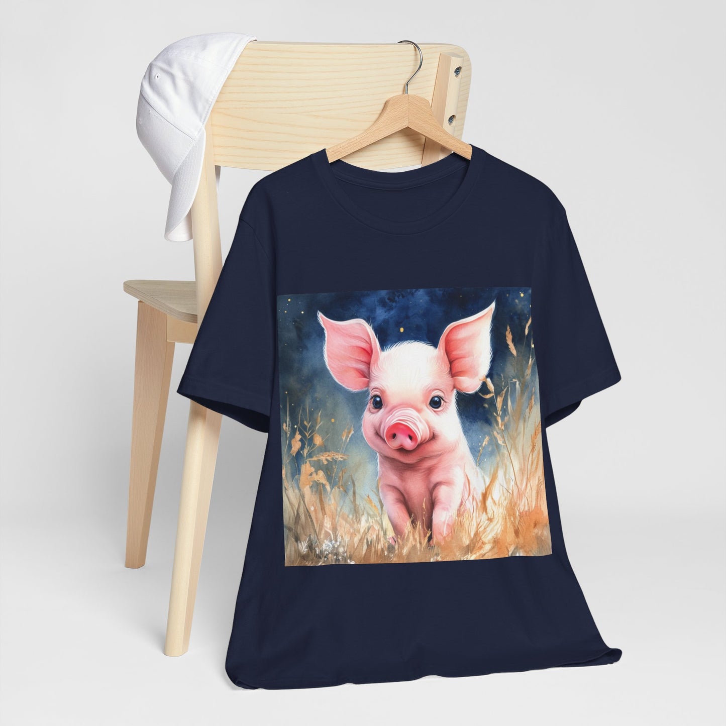 Adorable Piglet Unisex Jersey Short Sleeve Tee