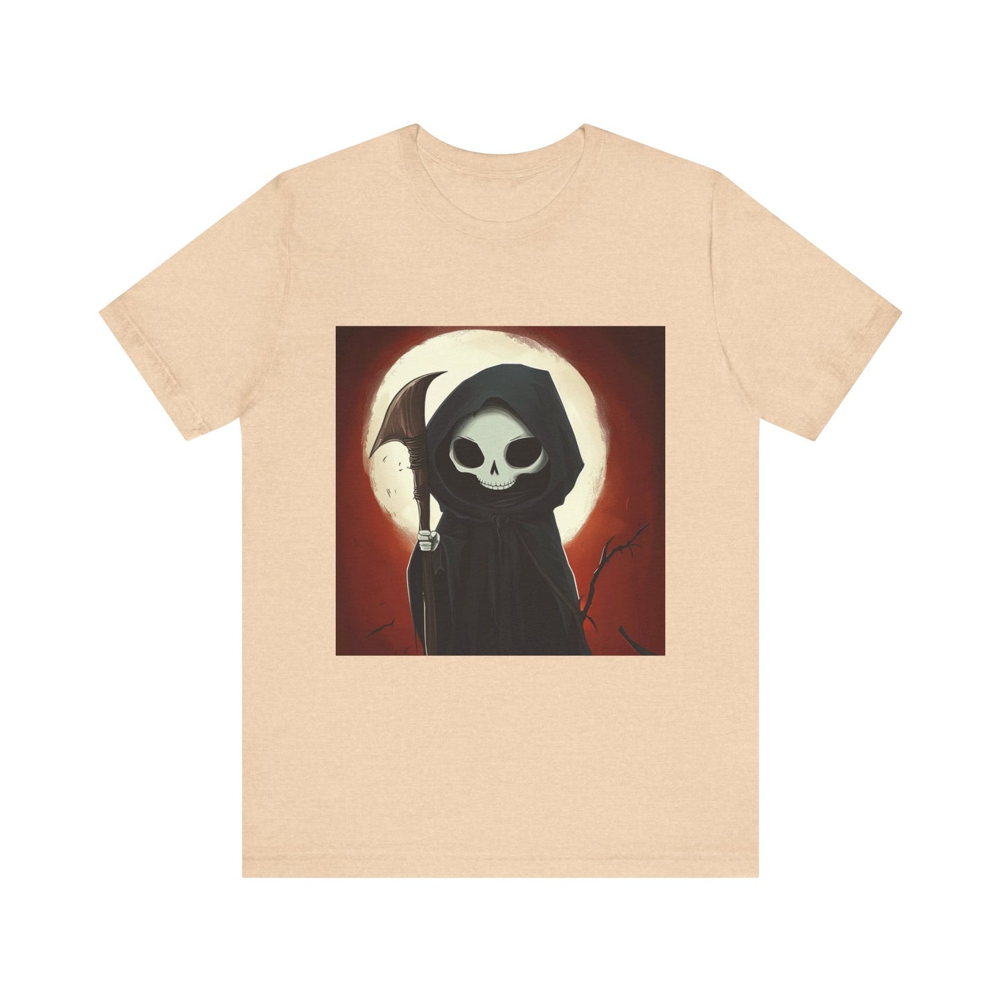 Cute Grim Reaper Unisex Jersey Short Sleeve Tee