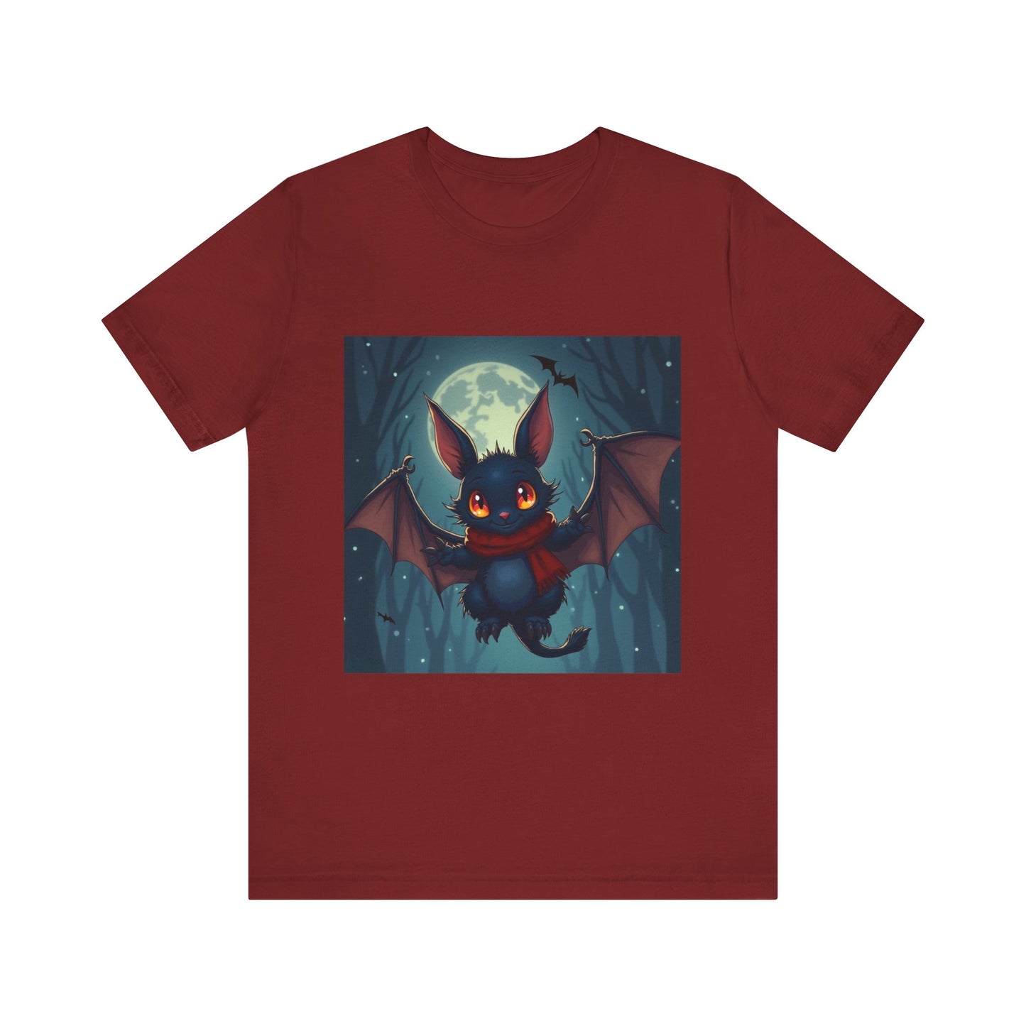 Cute Cold Bat Unisex Jersey Tee