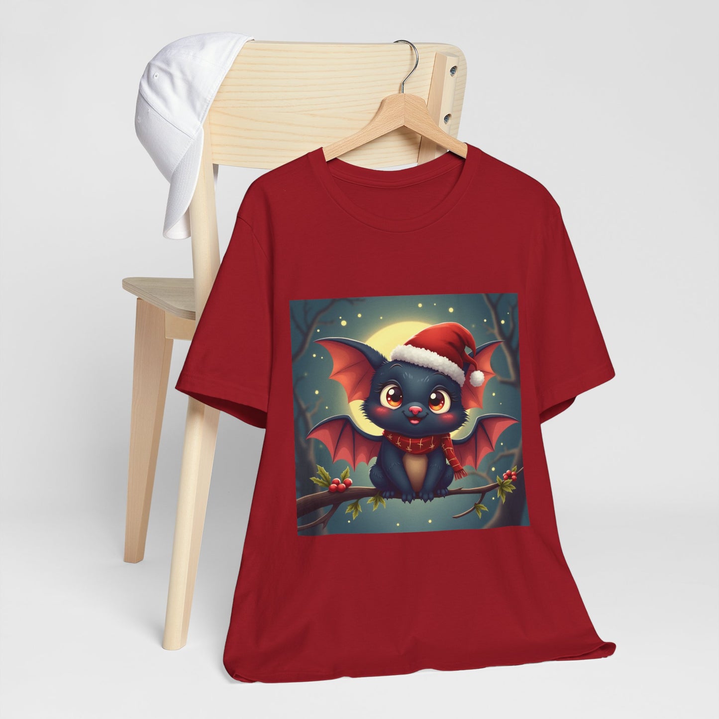 Cute Holidays Bat Unisex Jersey Tee