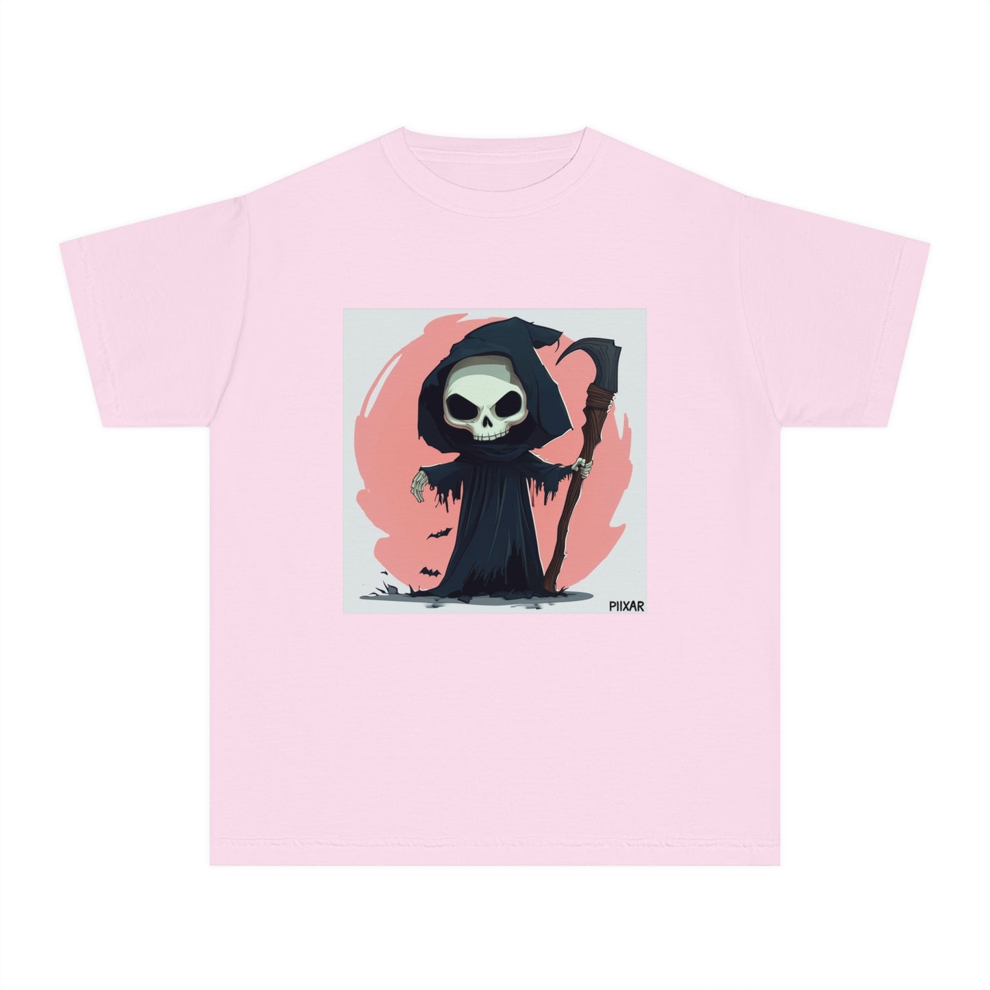 Cute Pink Grim Reaper Youth Midweight Tee