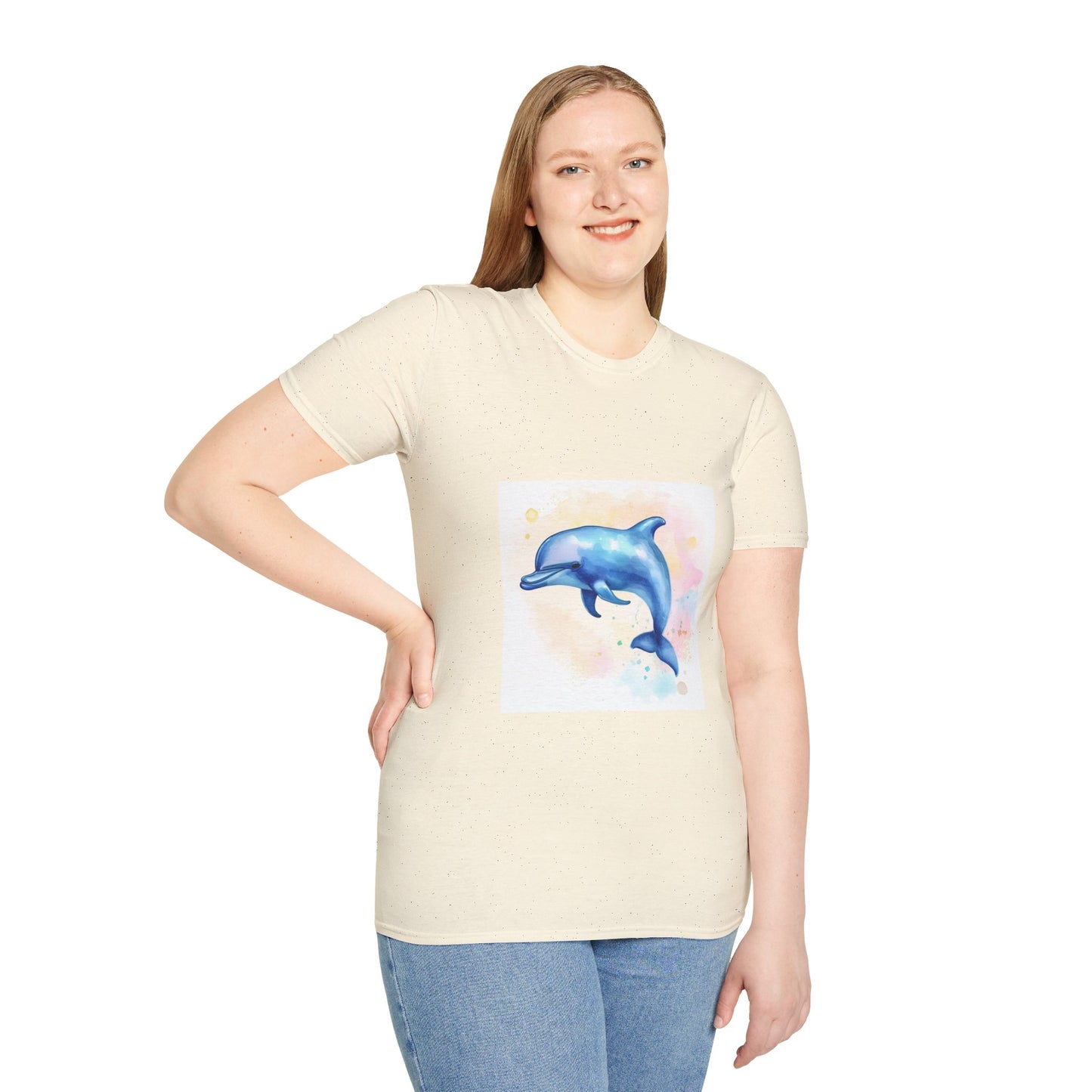 Dolphin Unisex Softstyle T-Shirt