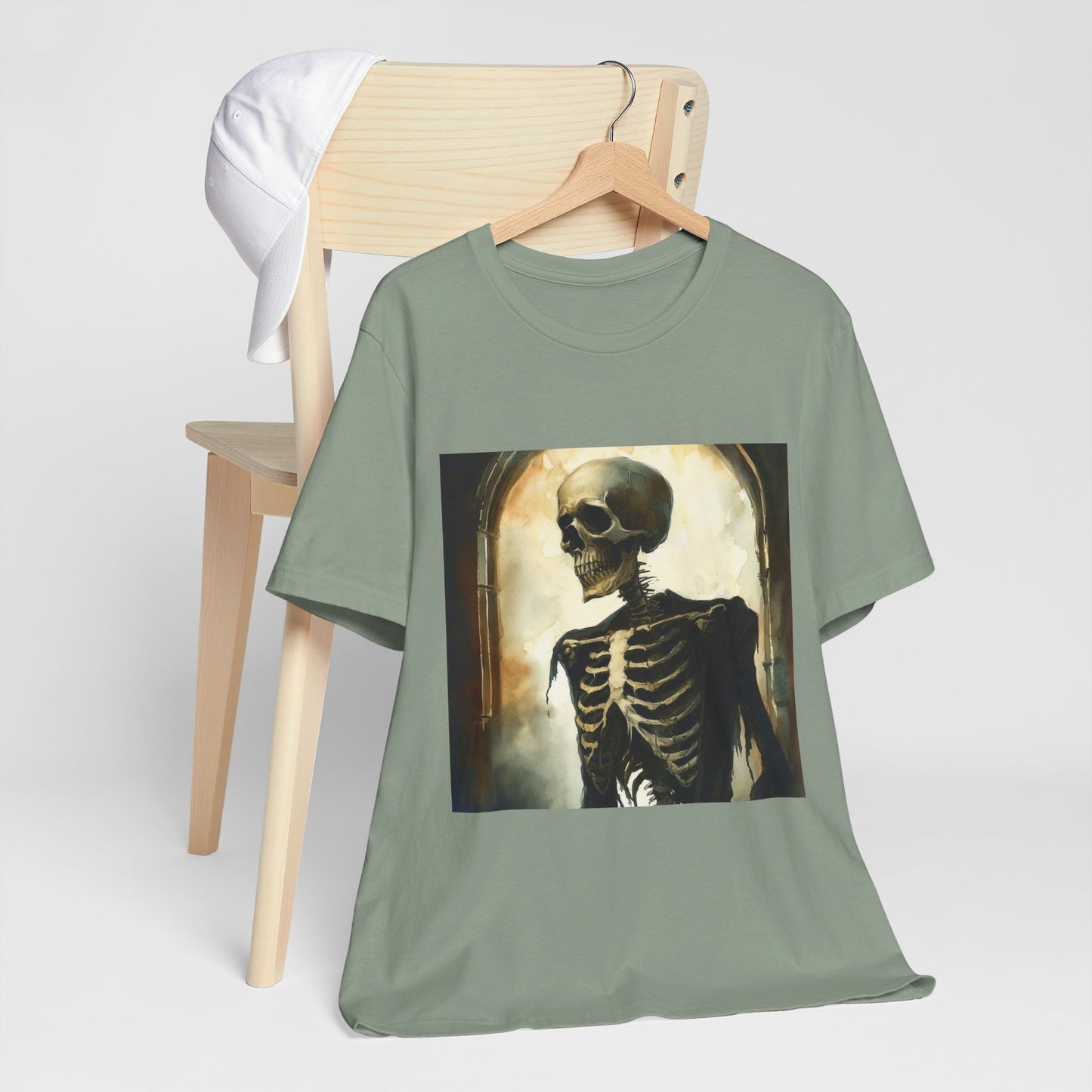 Vintage Skeleton Unisex Jersey Short Sleeve Tee