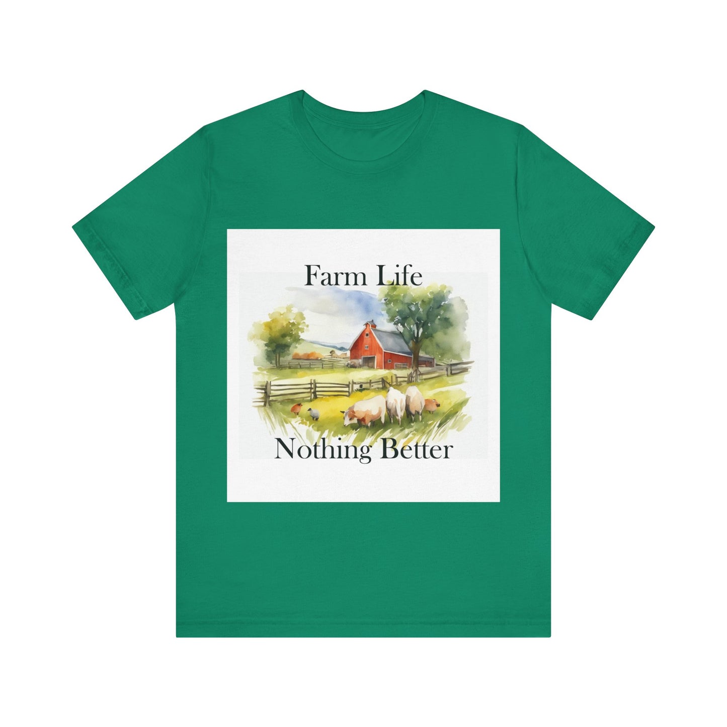 Farm Life Unisex Jersey Short Sleeve Tee