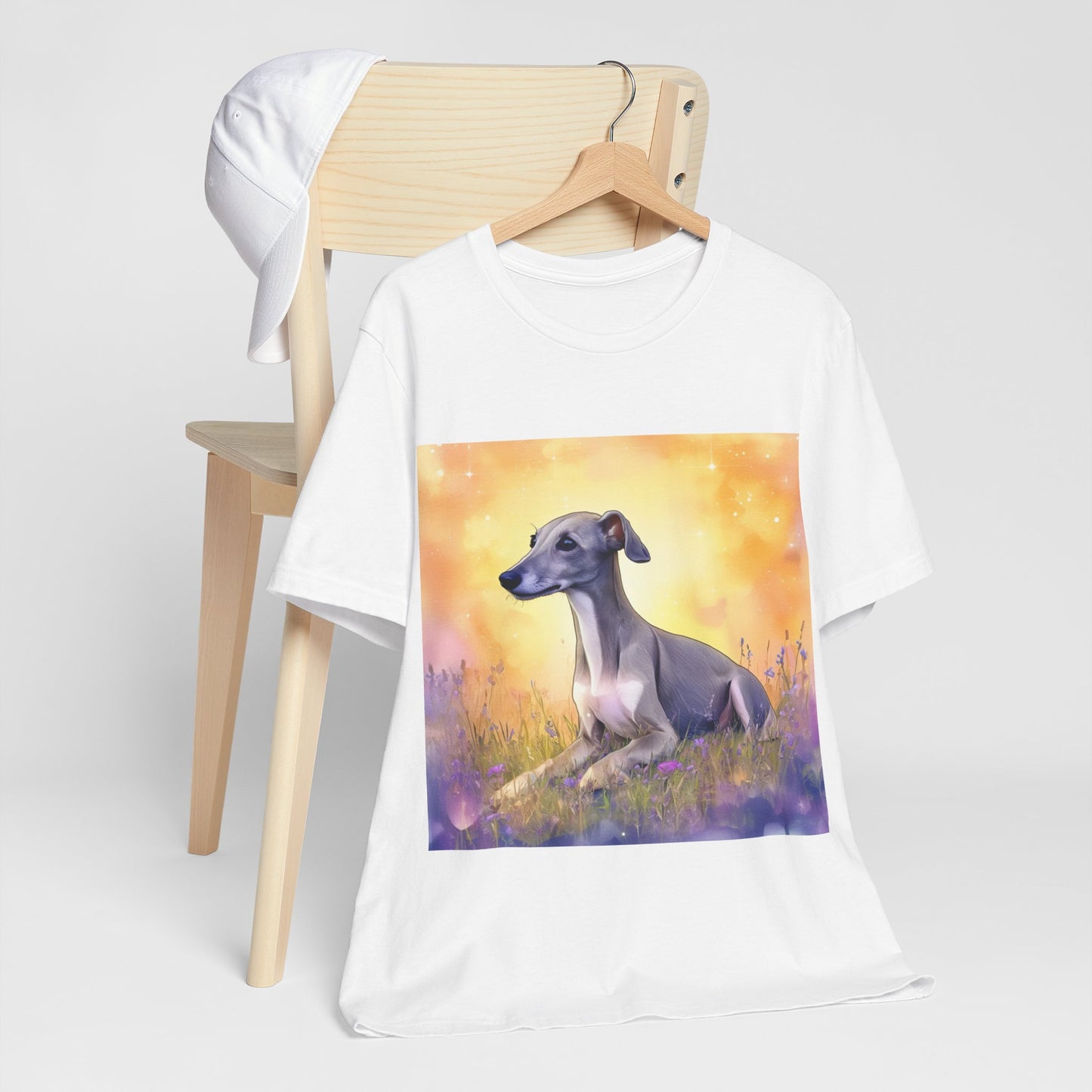 Sunset Greyhound Jersey Short Sleeve Tee