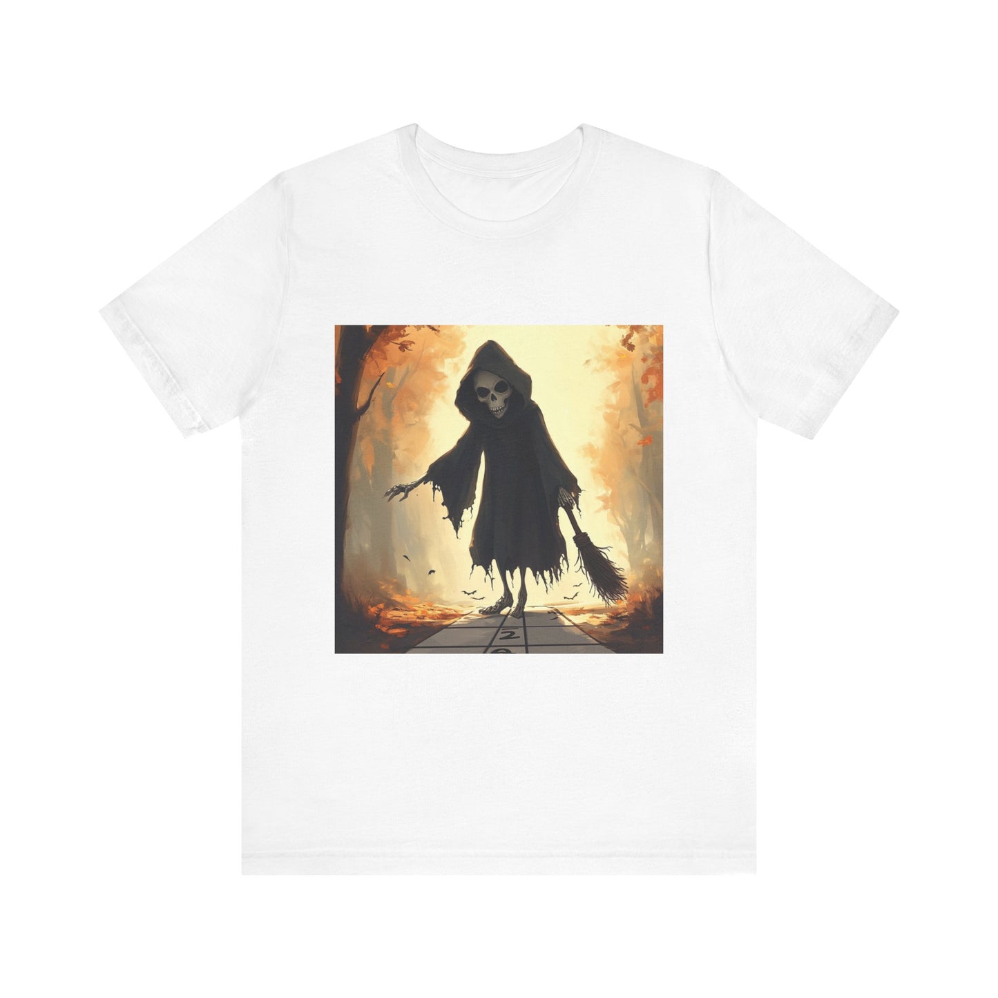 Grim Reaper Playground Unisex Jersey Short Sleeve Tee