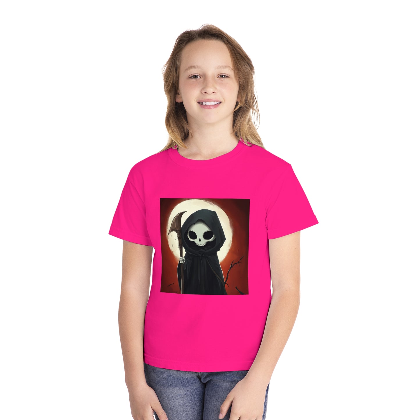 Cute Grim Reaper Youth Midweight Tee